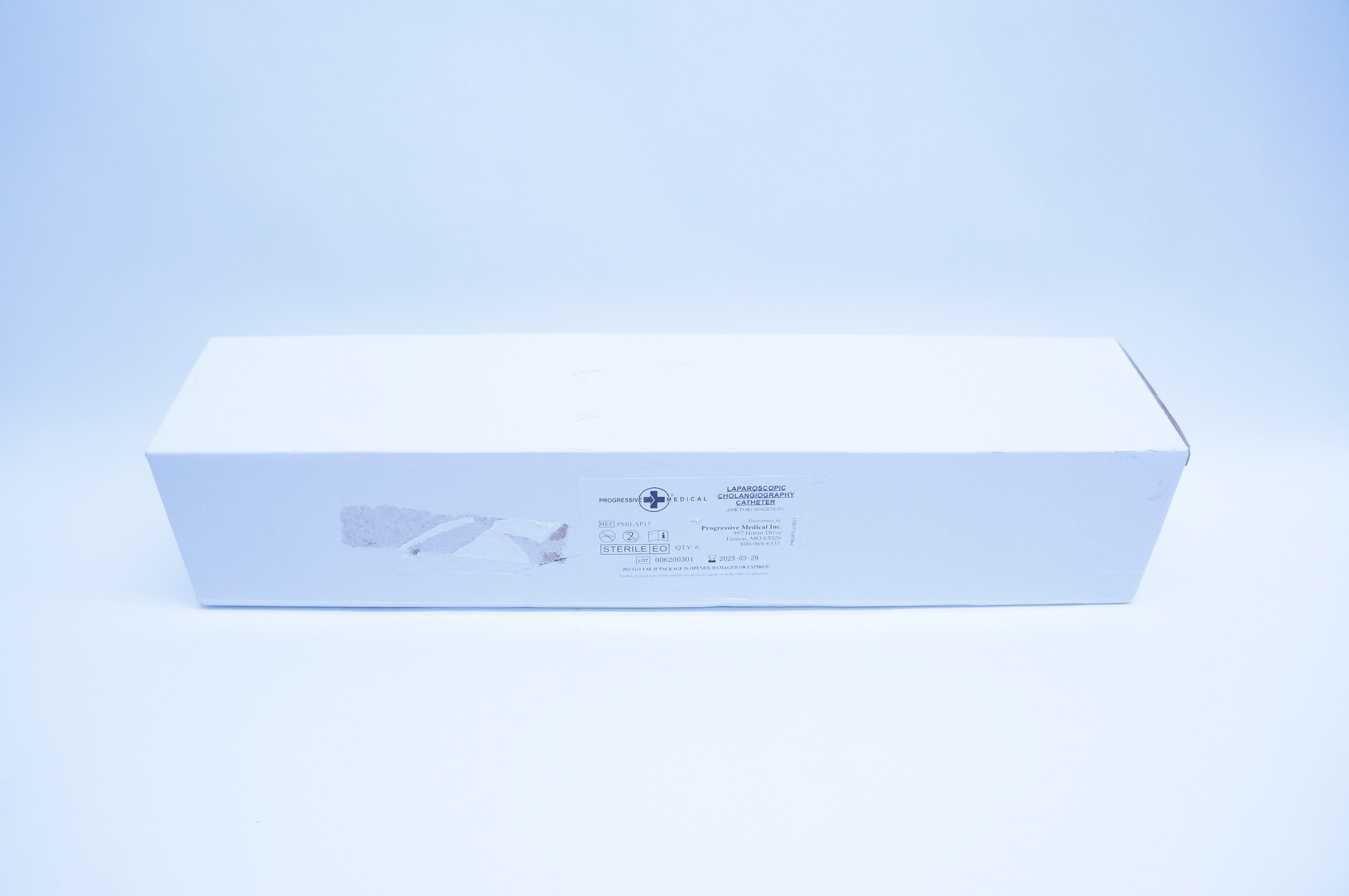 Progressive Medical PMILAP13 Laparoscopic Cholangiography Cath. - Box of 6