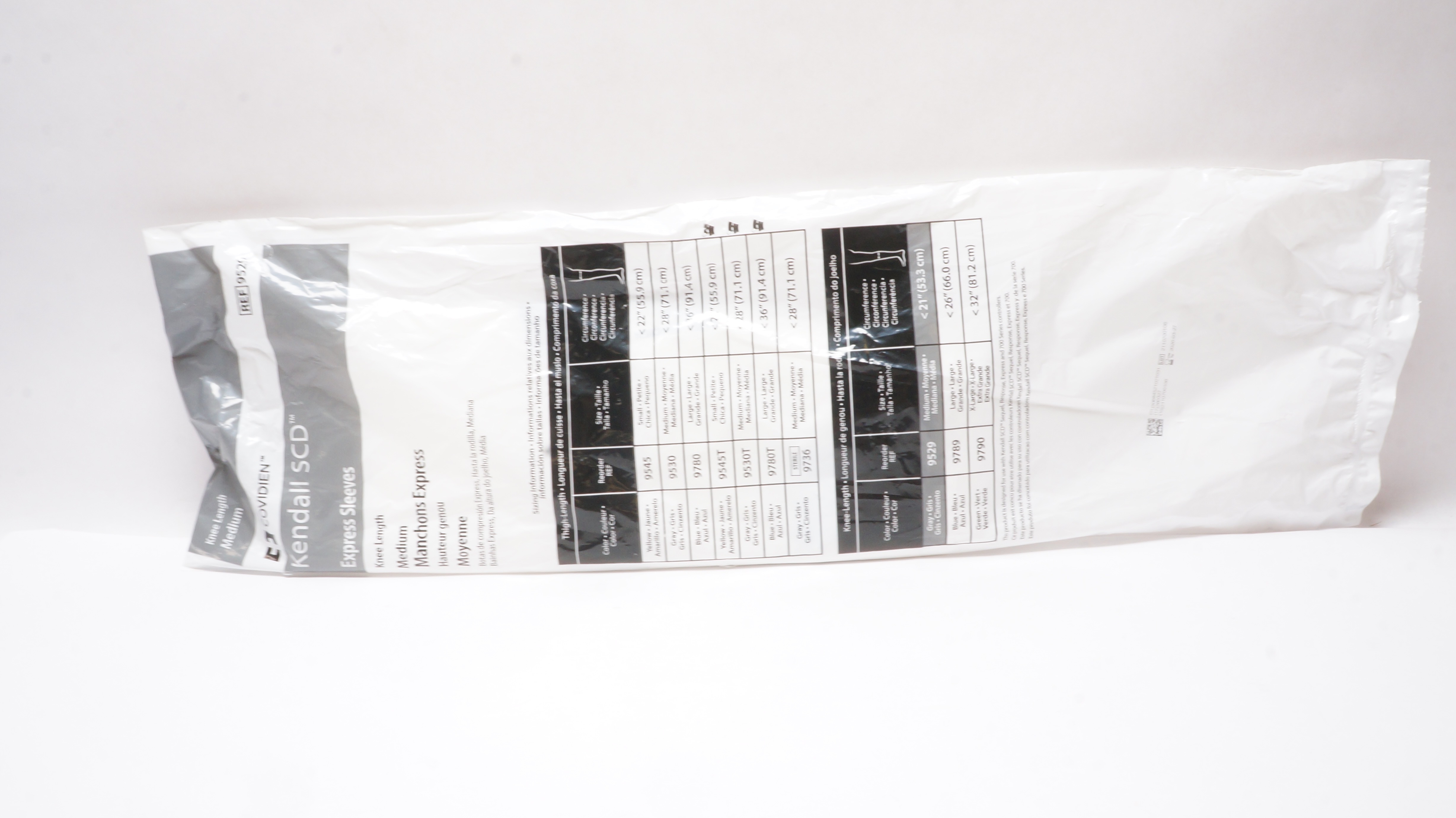 Covidien 9529 Kendall SCD Express Sleeves Knee Length Medium < 21 inch