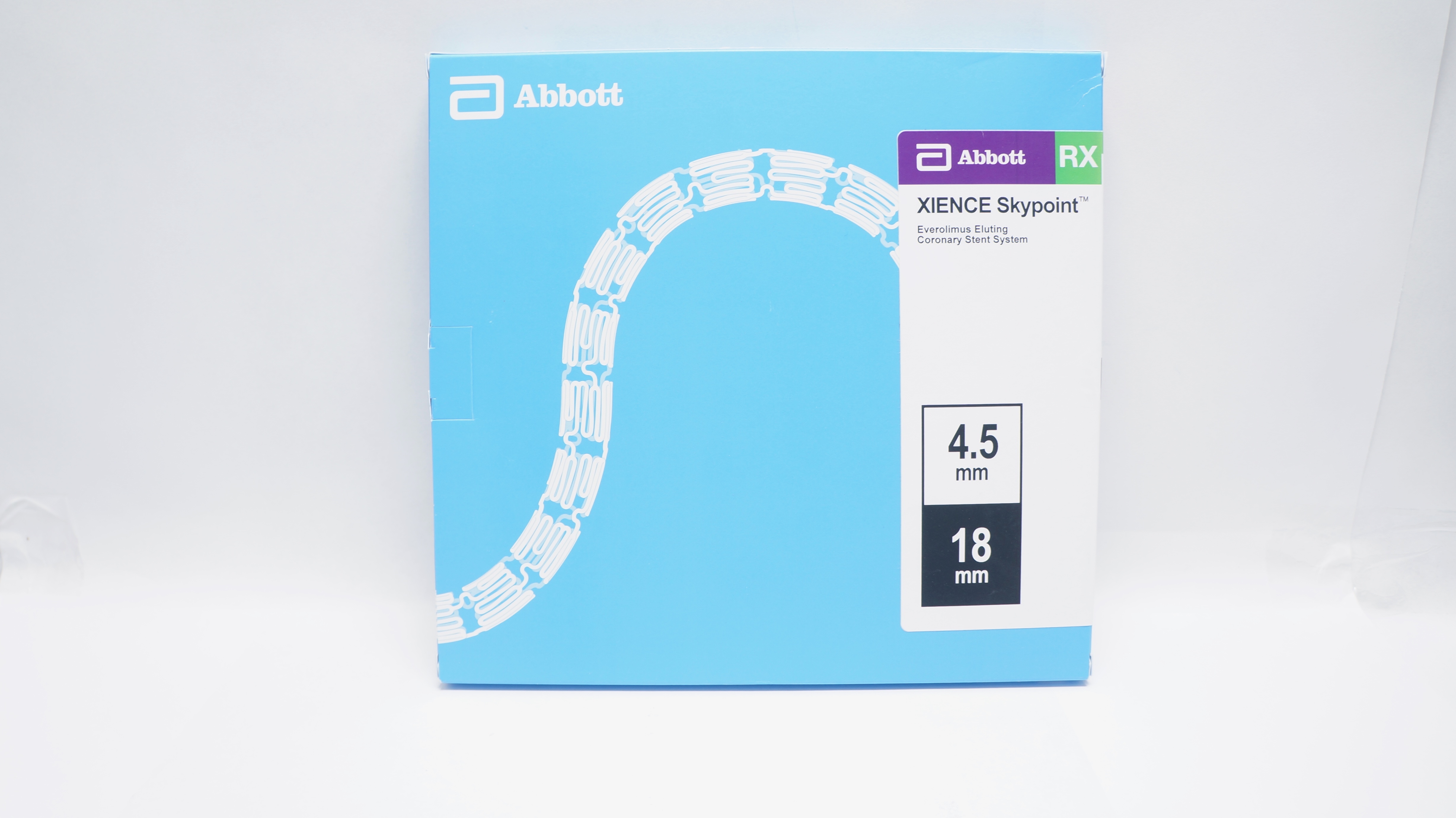 Abbott 1804450-18 Xience Skypoint Coronary Stnt System 145cm x 4.5mm x 18mm (x)