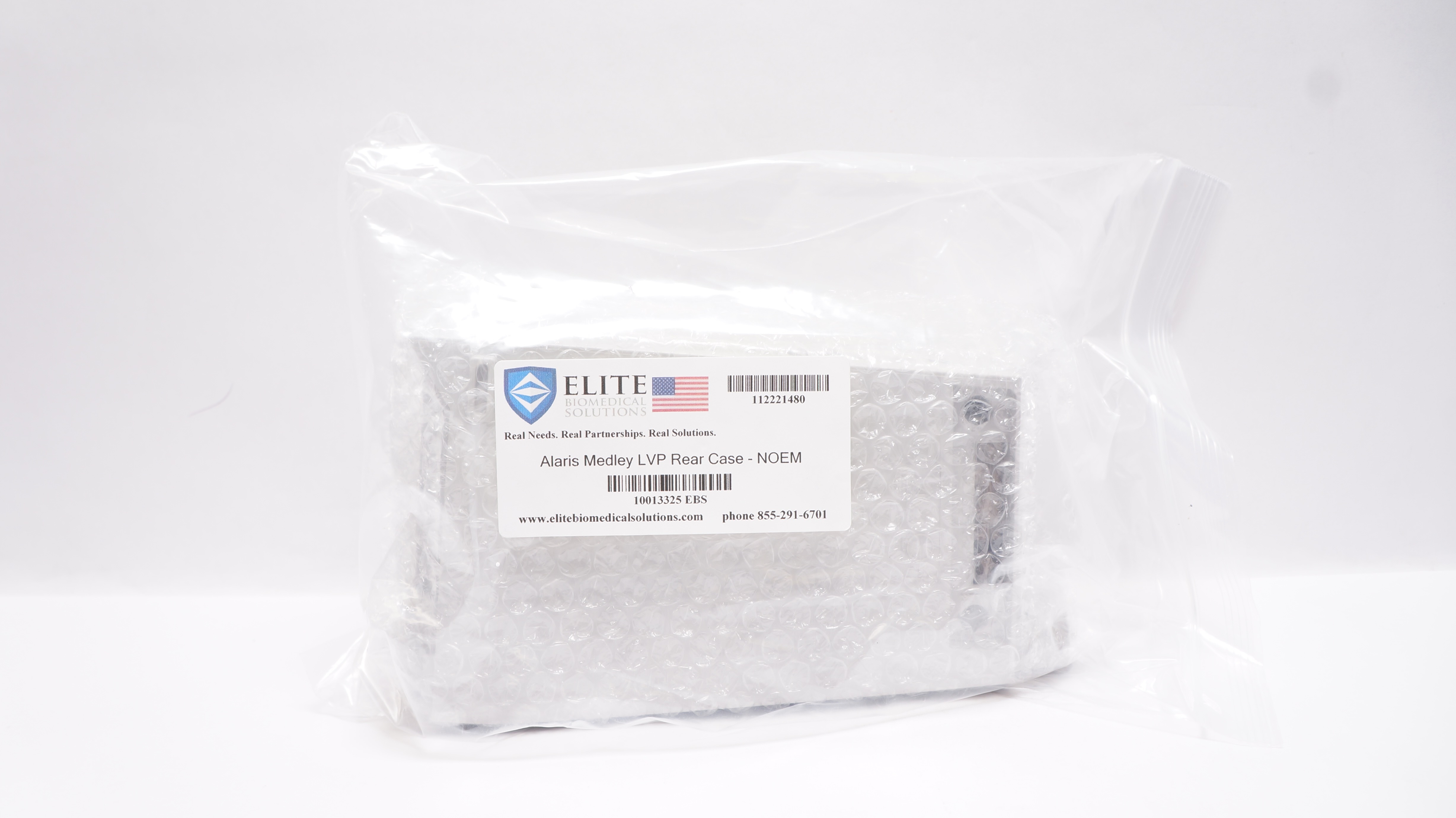 Elite Biomedical 8100 Alaris Pump Medley LVP Rear Case-NOEM