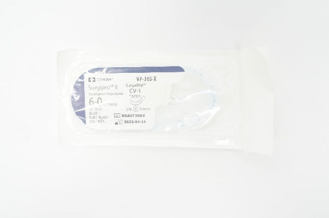 Covidien VP-365-X 6-0 Surgipro II CV-1 9mm 36inch
