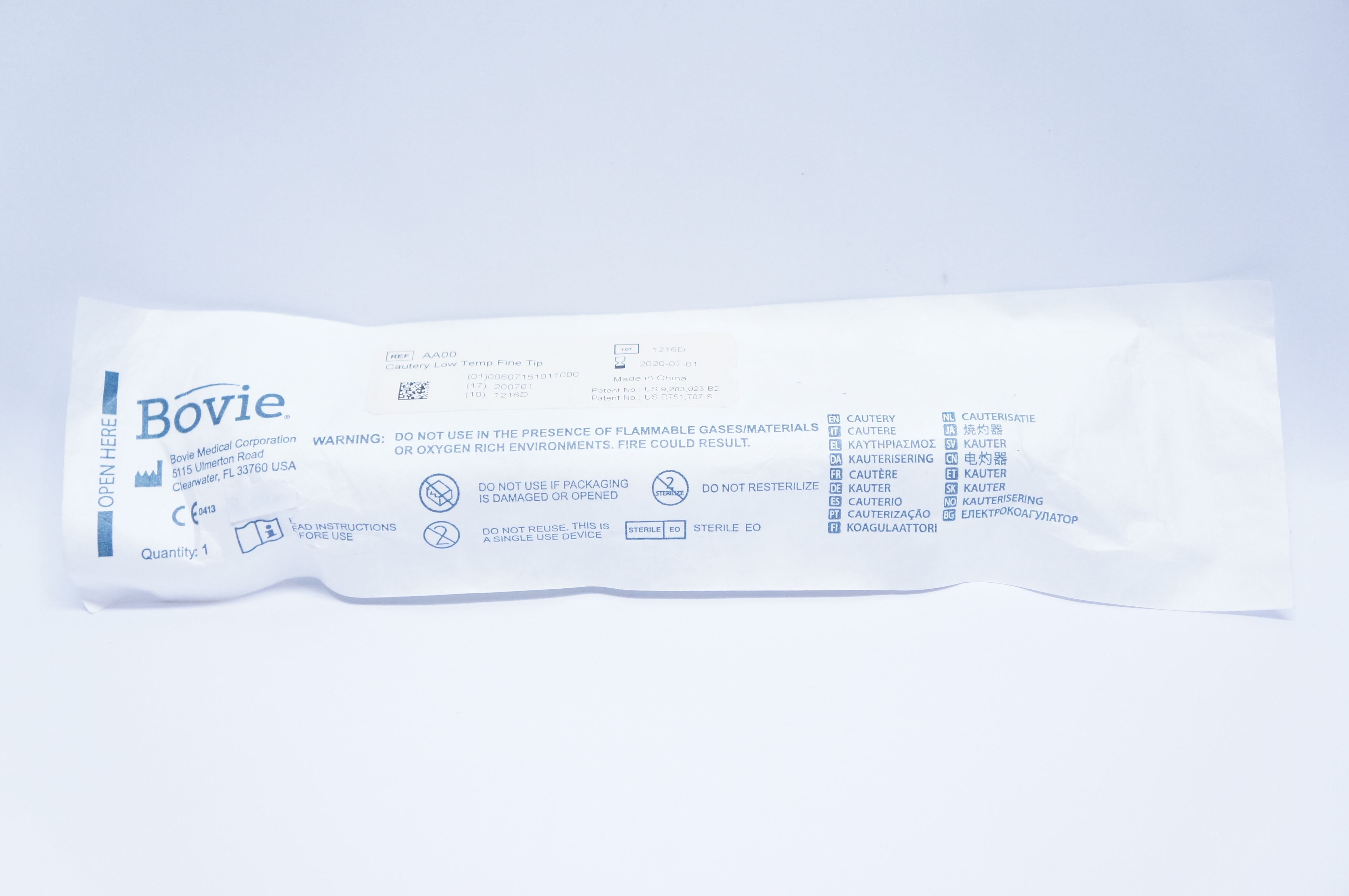 Bovie AA00 Cautery Low Temp Fine Tip (x)