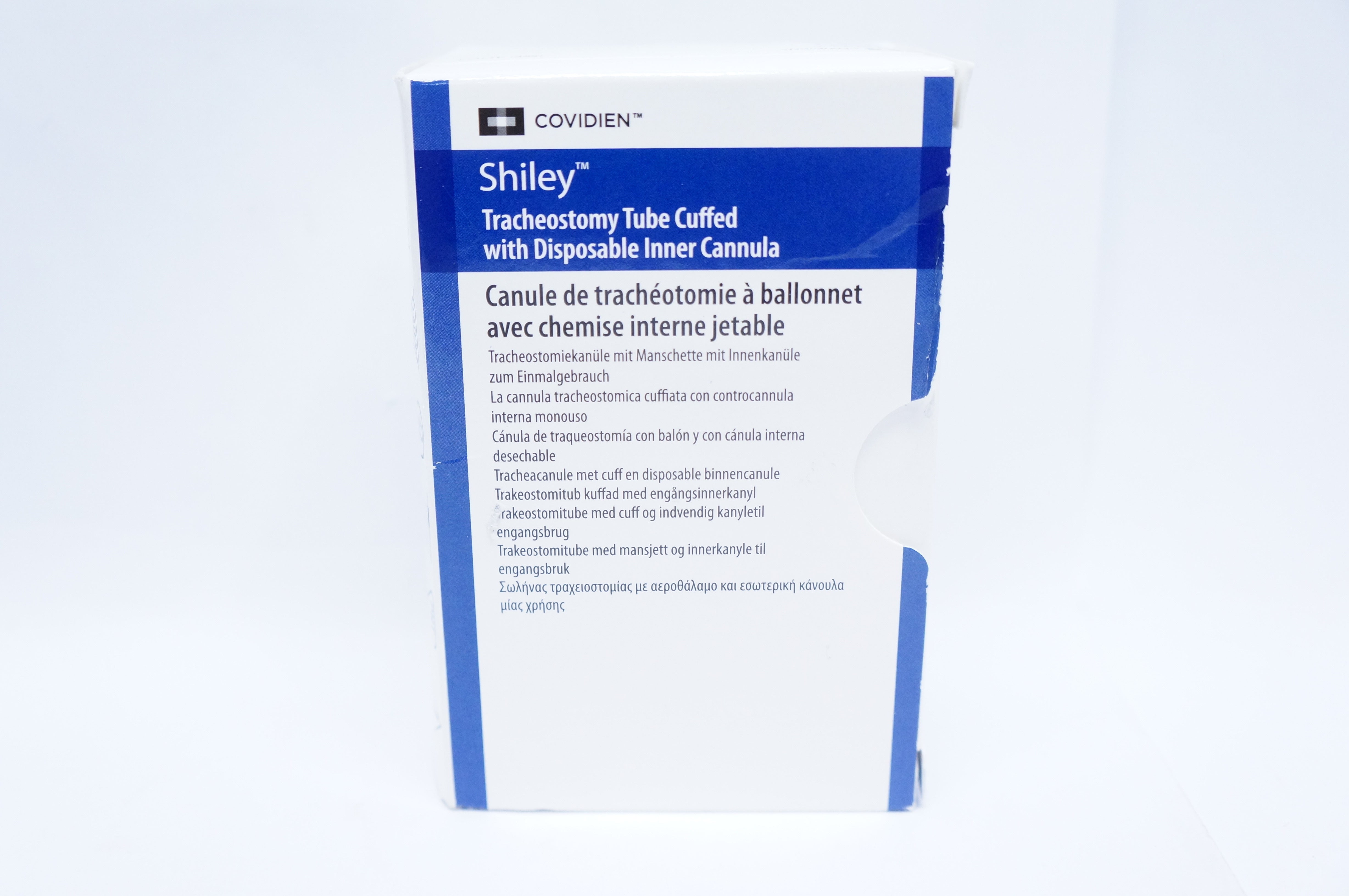 Covidien 4DCT Shiley Tracheostomy Tube Cuffed 5.0 x 9.4 x 20.0 x 62mm (x)