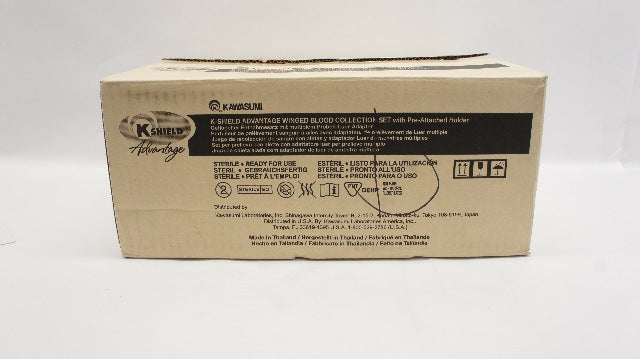 Kawasumi DBMH-23G K-Shield Advantage Winged Blood Collection Set - Case of 100