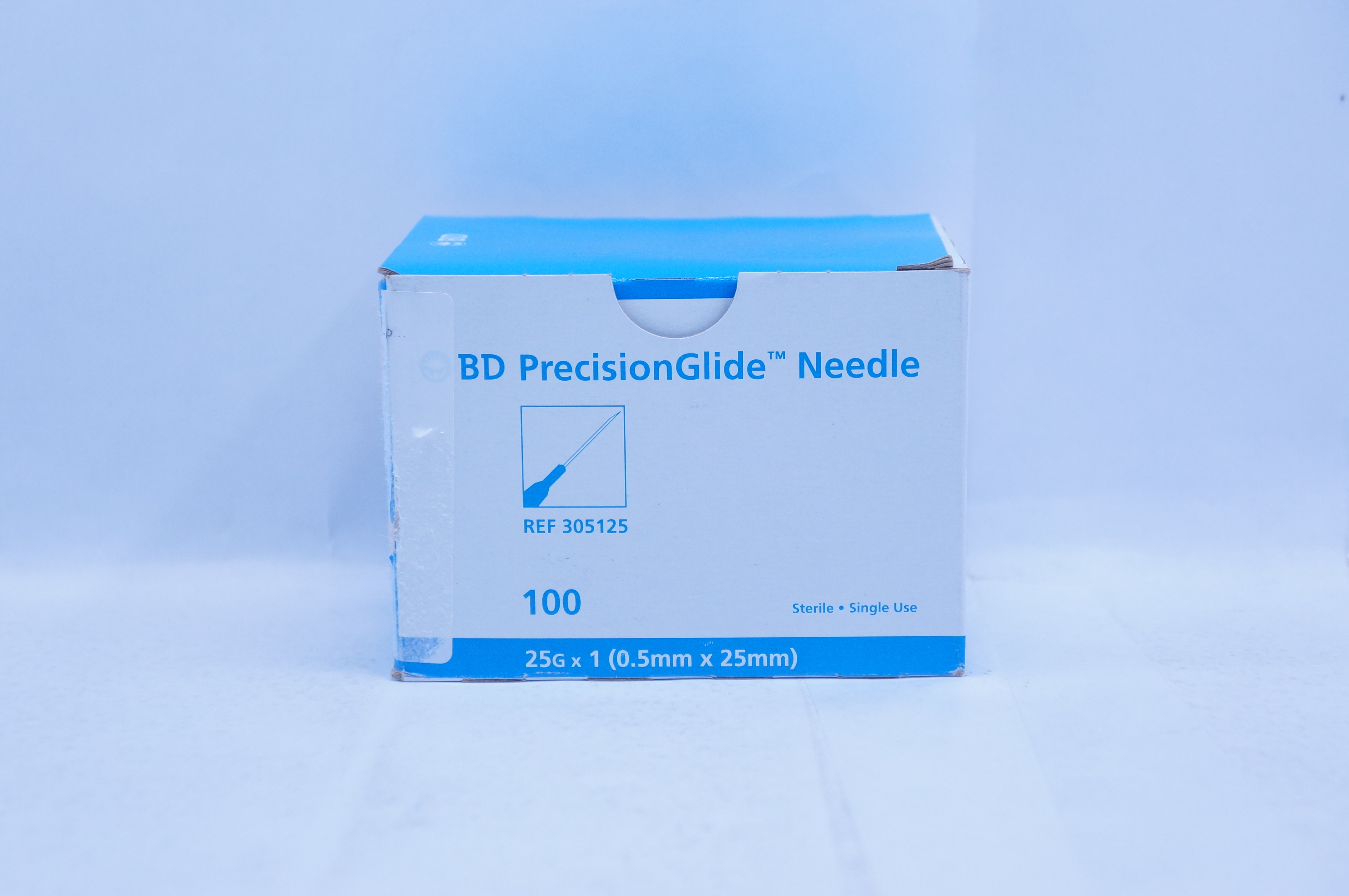 BD 305125 PrecisionGlide Ndle 25G x 1 - Box of 100