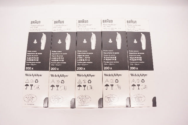 Welch Allyn PC200 ThermoScan Probe Covers - Lot of 5