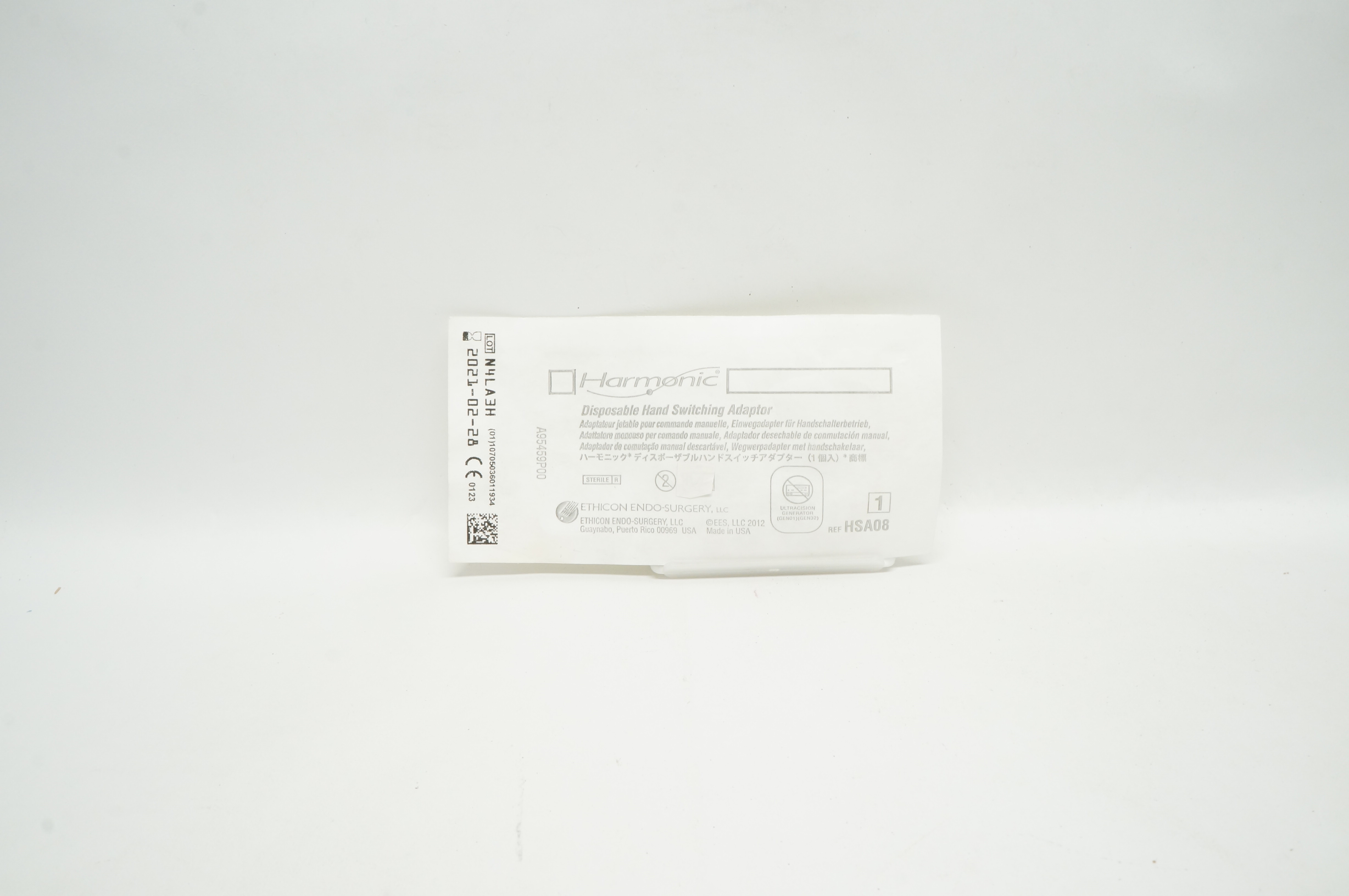 Ethicon HSA08 Harmonic Disposable Hand Switching Adaptor (x)