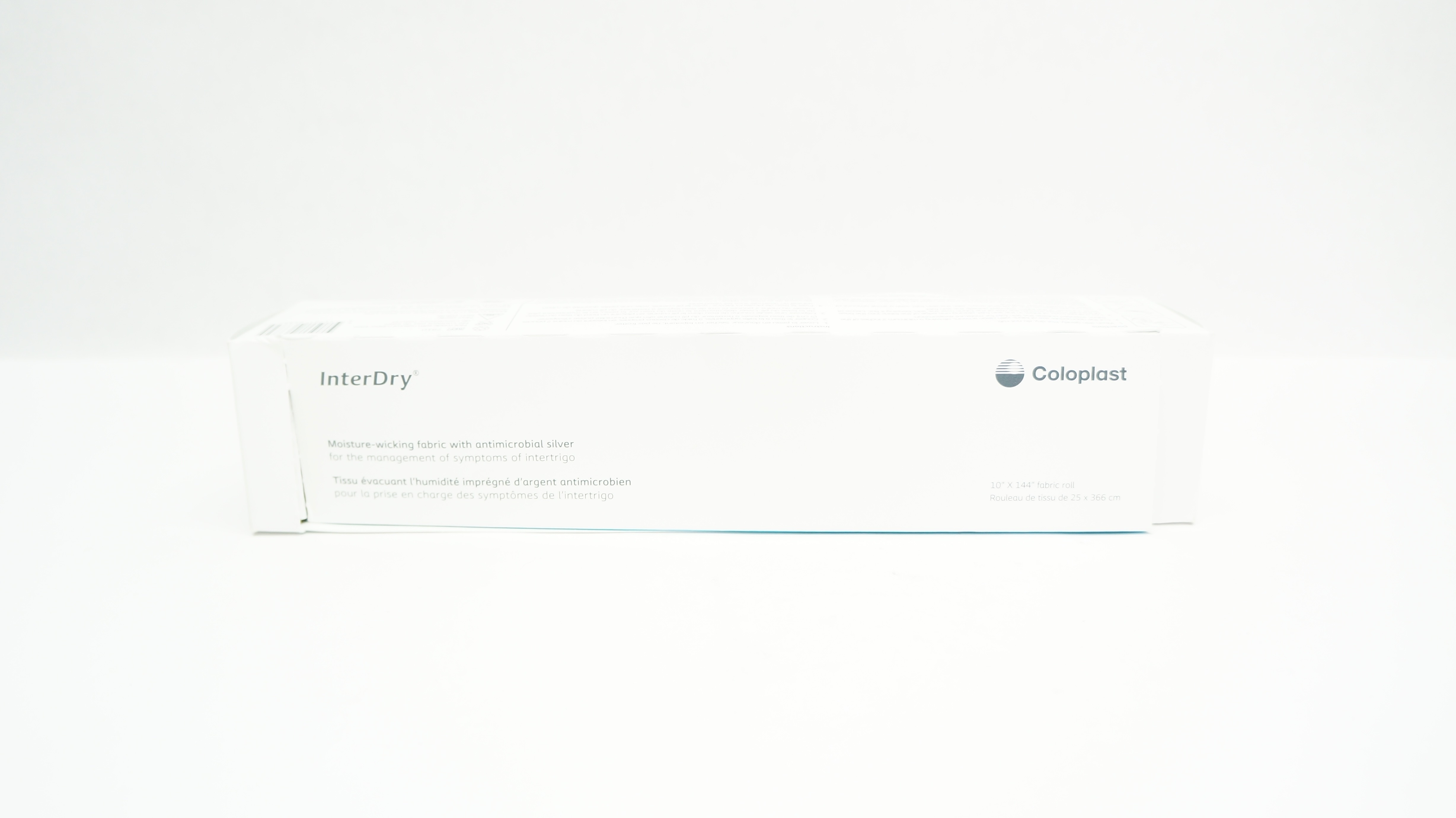 Coloplast 7910 InterDry Moisture-Wicking Fabric W/Antimicrobial Silver 10x144inch