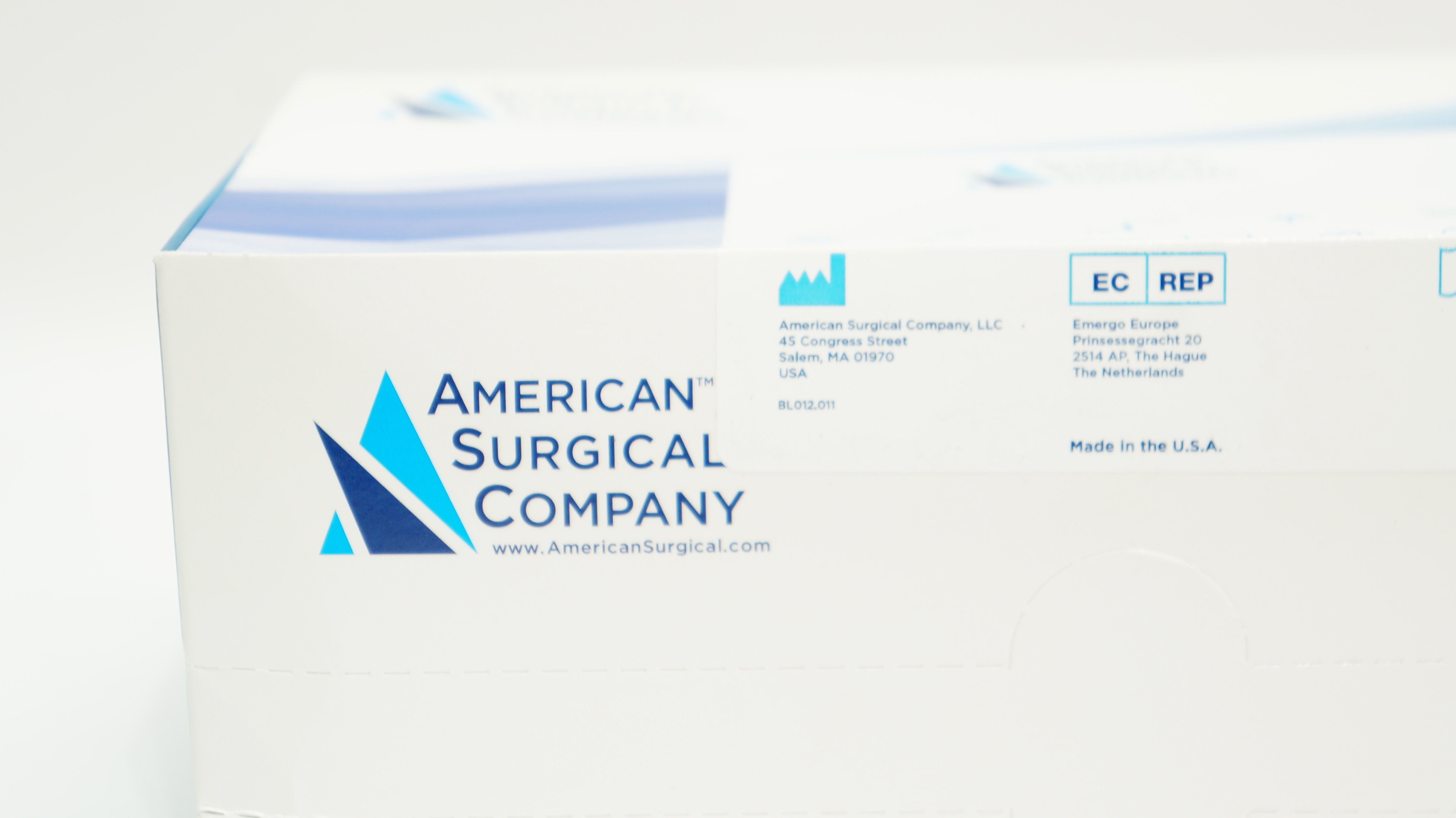 American Surgical Company 80-04 Telfa Patties 1/4 inch x 3 inch - Box of 20