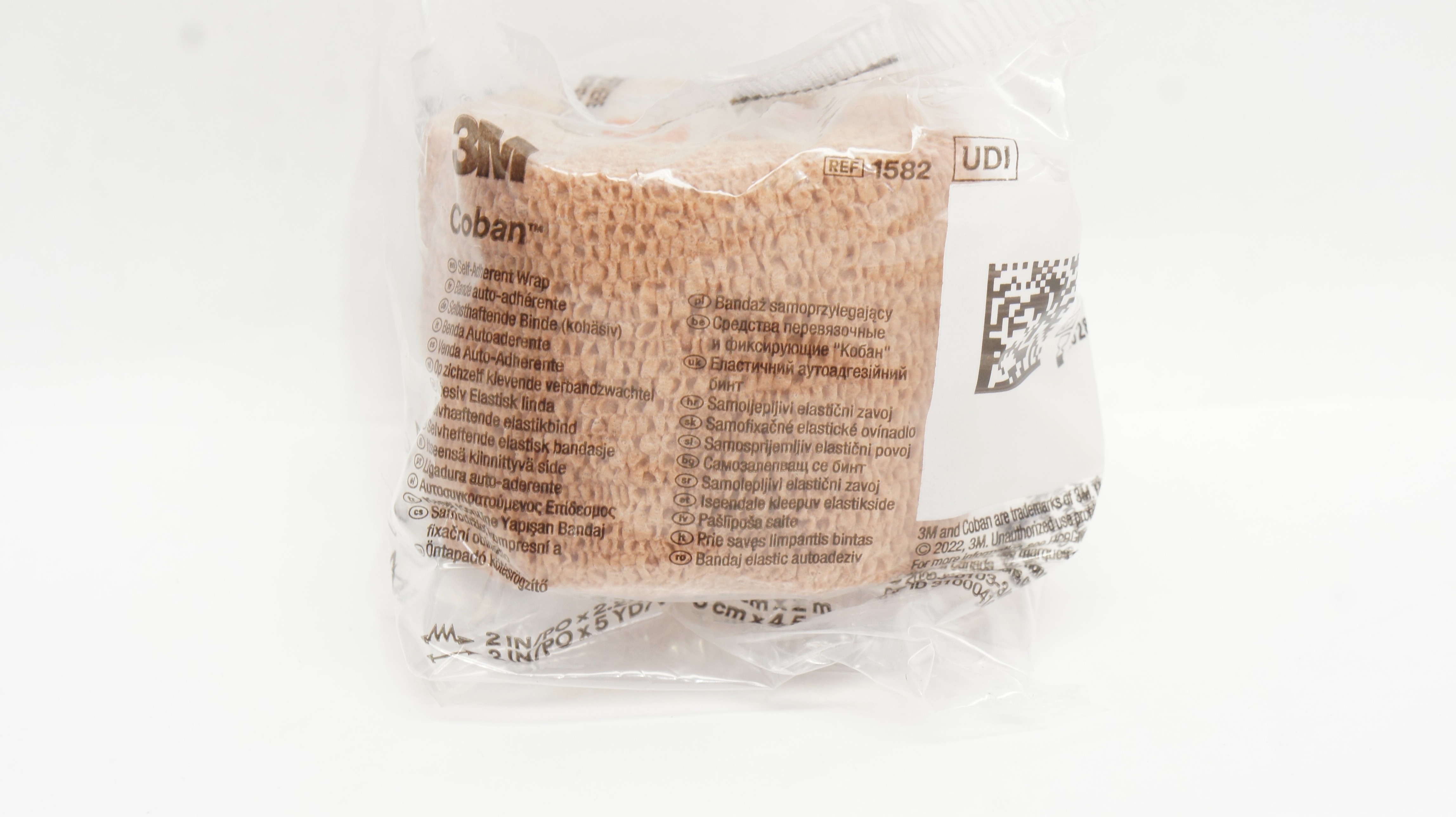 3M 1582 Coban Self-Adherent Wrap 2 inch x 5 yd 2inch x 2.2yd