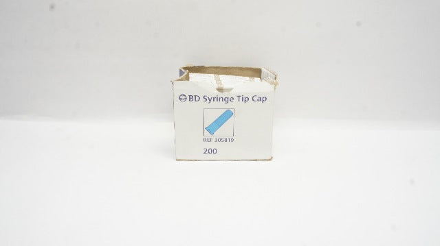 BD 305819 Syringe Tip Cap - Box of 76