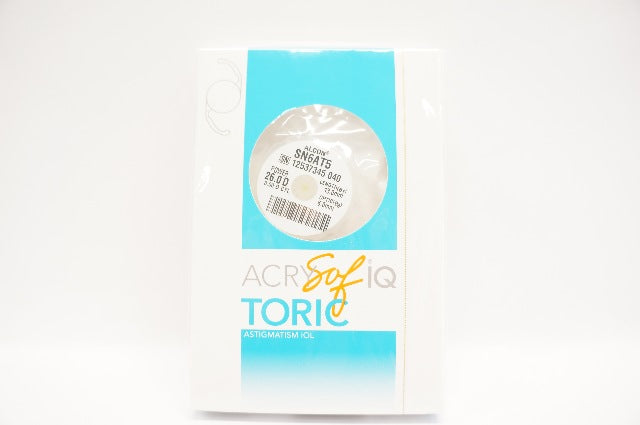 Alcon SN6AT5 AcrySof IQ Toric Astigmatism IOL 26.0D 3.00D CYL 13.0mm x 6.0mm(x)