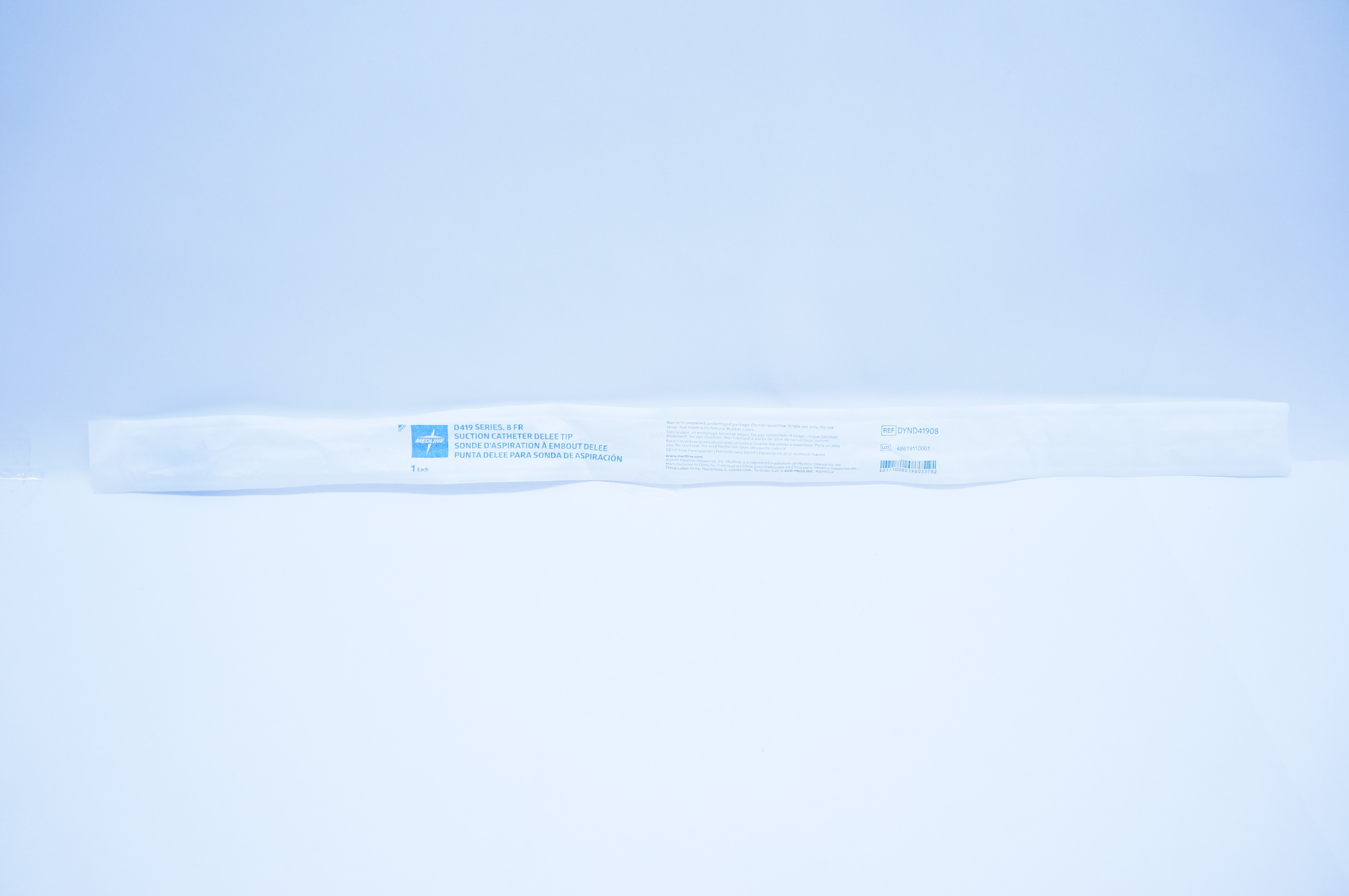 Medline DYND41908 Suction Cath. Delee Tip 8Fr.