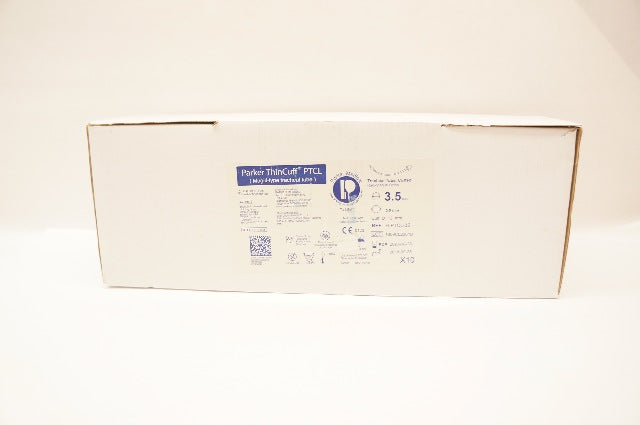 Parker Medical H-PTCL-35 ThinCuff PTCL Magill-Type Tracheal Tube 3.5mm-Box of 10