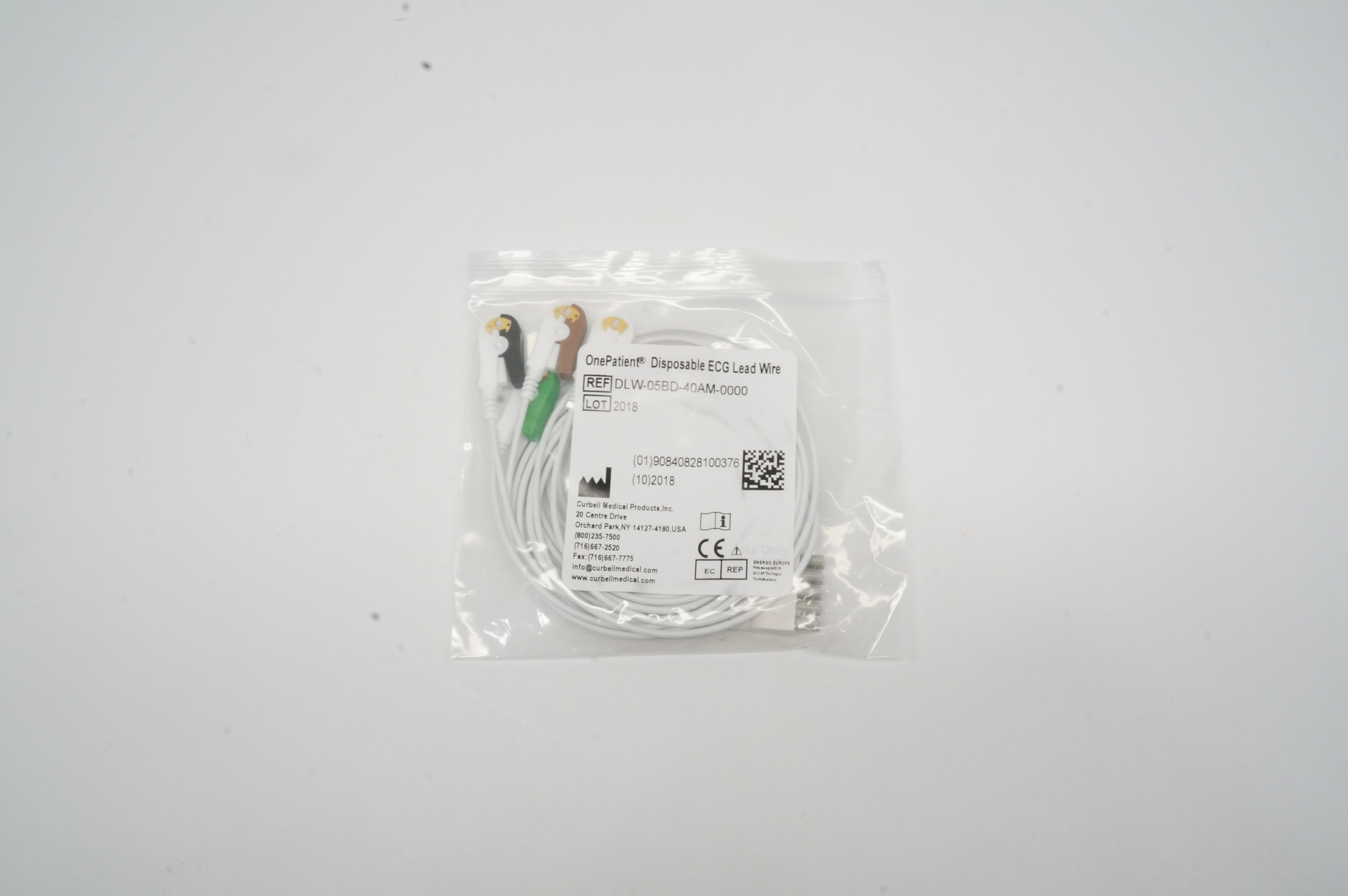 Curbell Medical DLW-05BD-40AM-0000 ECG Lead Wire
