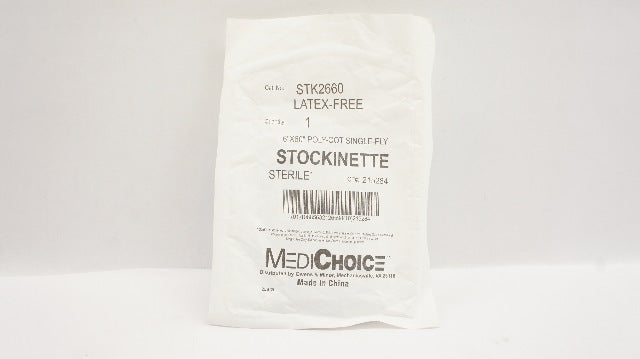 MediChoice STK2660 Stockinette Poly-Cot Single-Ply 6inch x 60inch