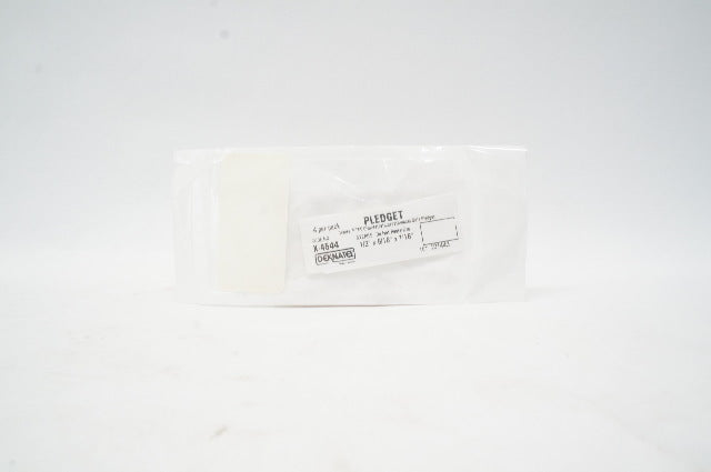 Deknatel X-4544 Pledget 1/2inch x 5/16inch x 1/16inch - Pack of 4