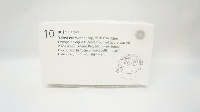 GE Healthcare M1182629 D-Fend Pro Water Trap Dark Steel Blue - Box of 10
