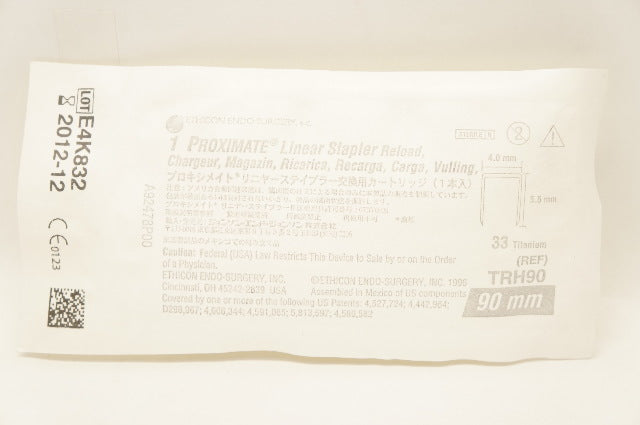 Ethicon TRH90 Endo-Surgery 1 Proximate Linear Stapler Reload 4.0 x 5.5 x 90mm(x)