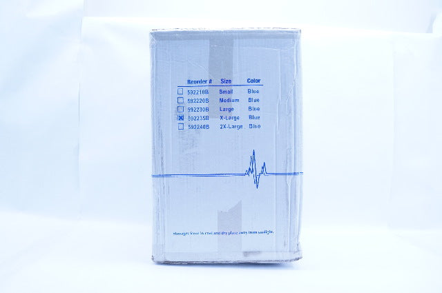 Tronex 592235B Lab Coat Fluid Resistant, X-Large Blue