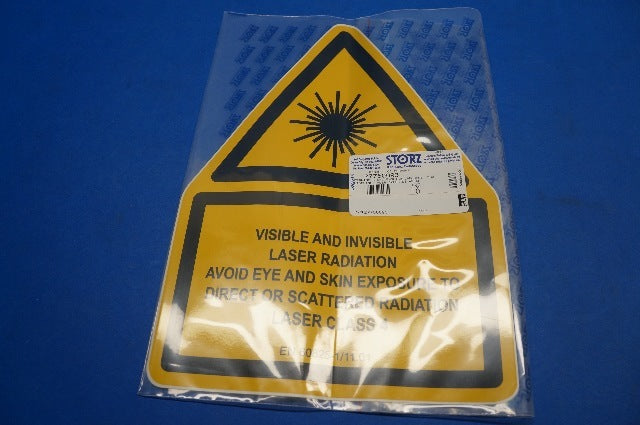 Karl Storz 27750093 Warning Sign, English Language