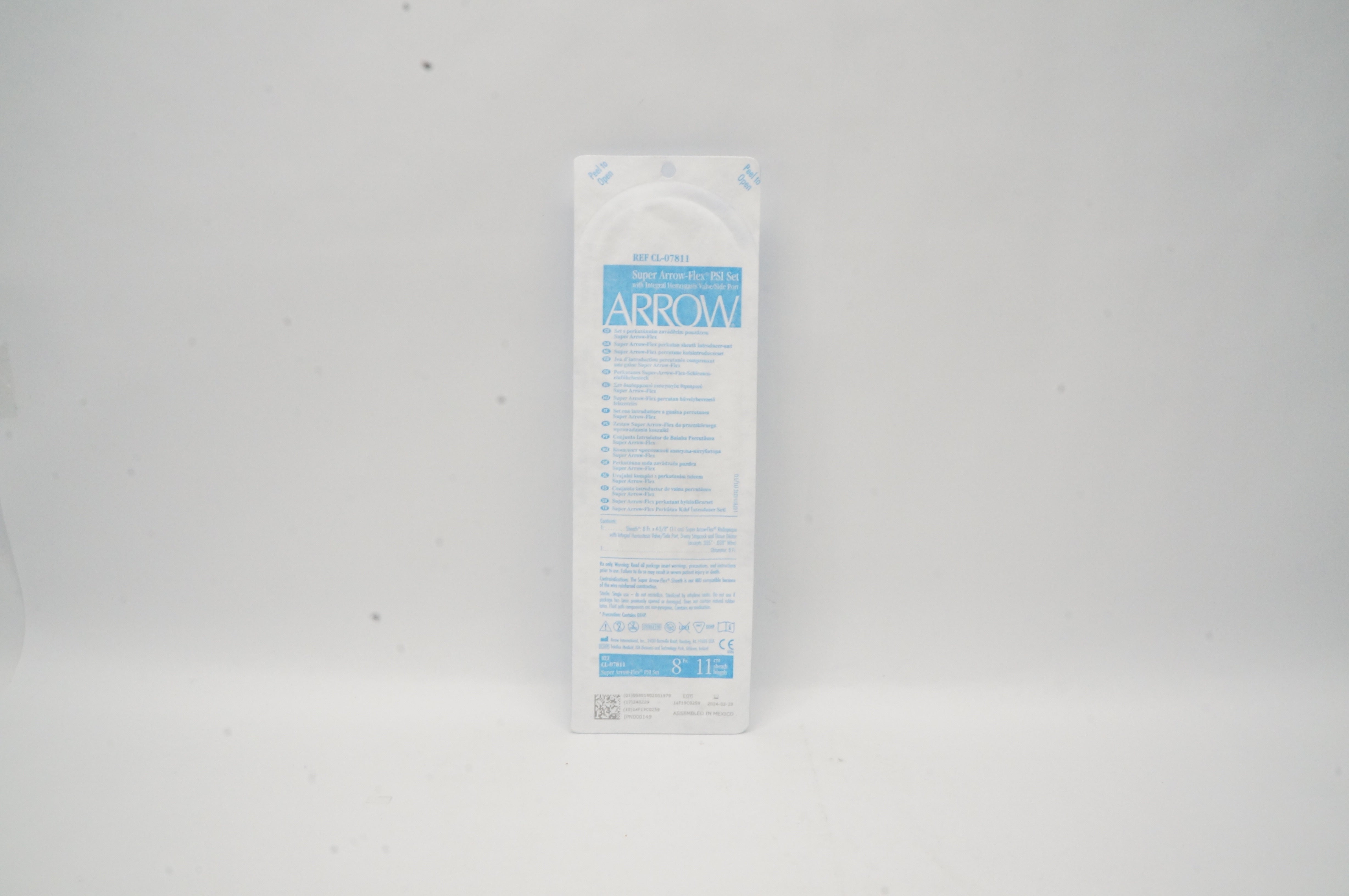 Arrow CL-07811 Super Arrow-Flex PSI Set 8Fr x 11cm