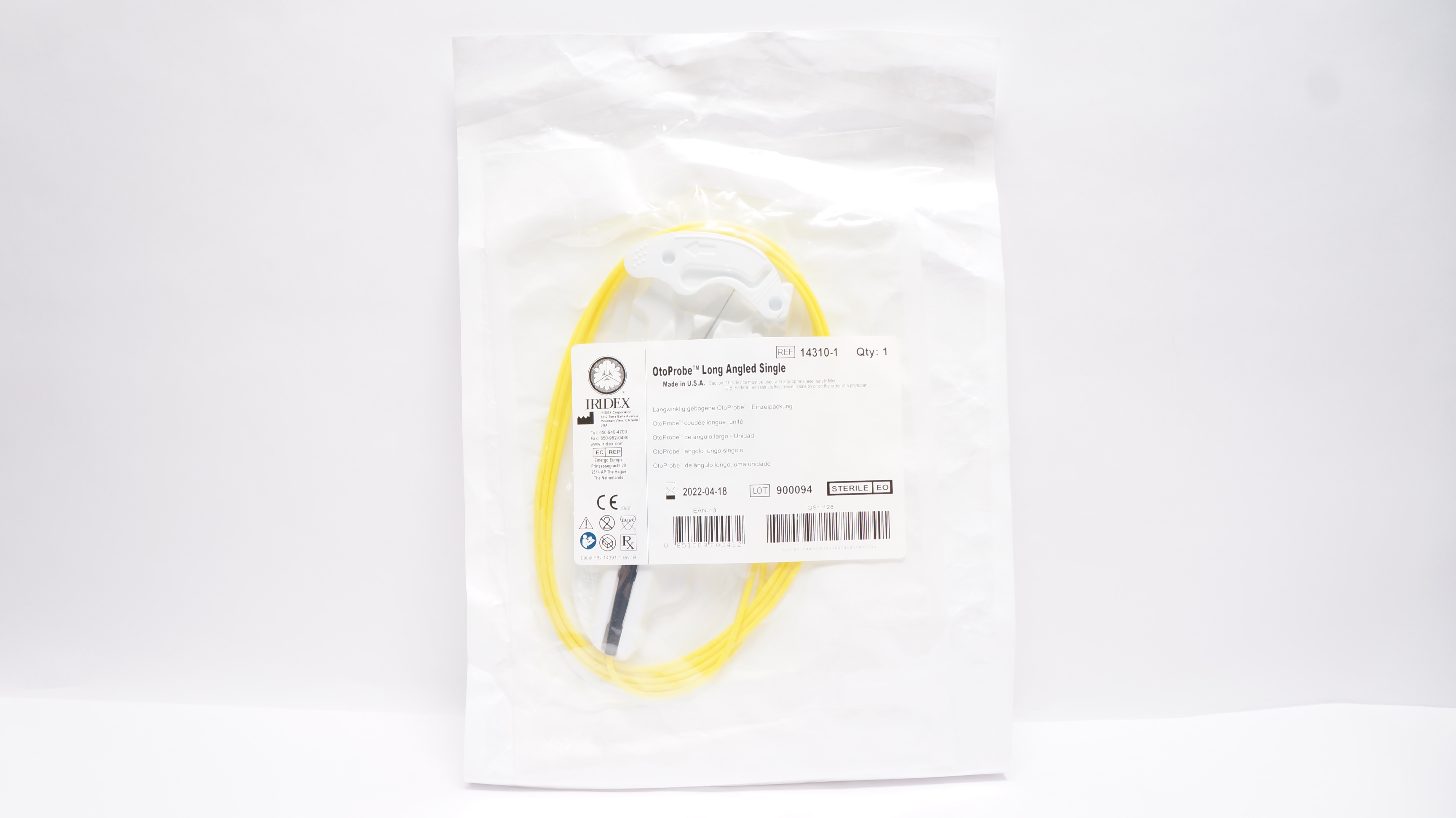 Iridex 14320-1 OtoProbe Short Angled Single (x)