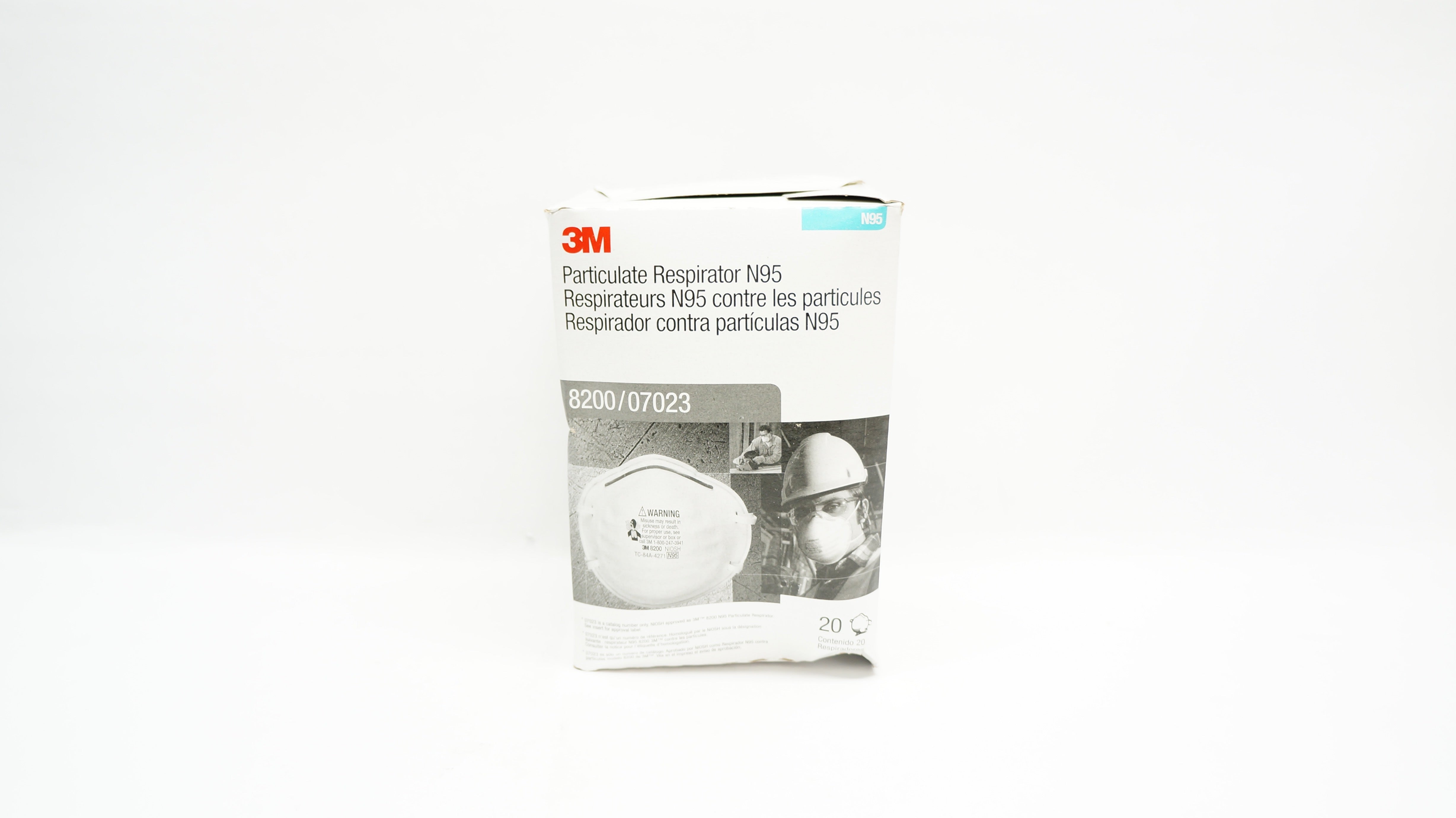 3M 8200/07023 Particle Respirator N95 - Box of 20
