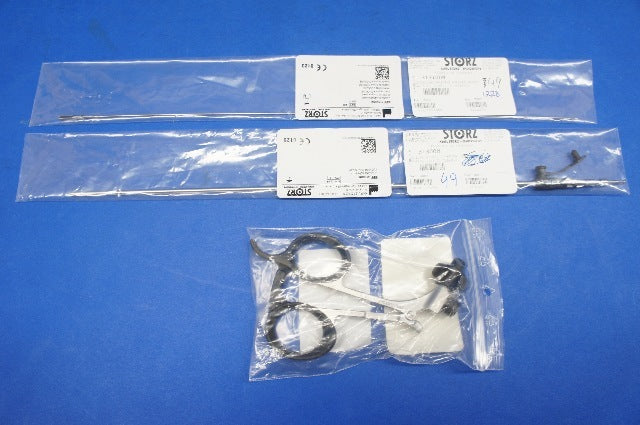 Karl Storz 31363ONM Grasping forceps, fenestrated, with especially fine atraumatic serration