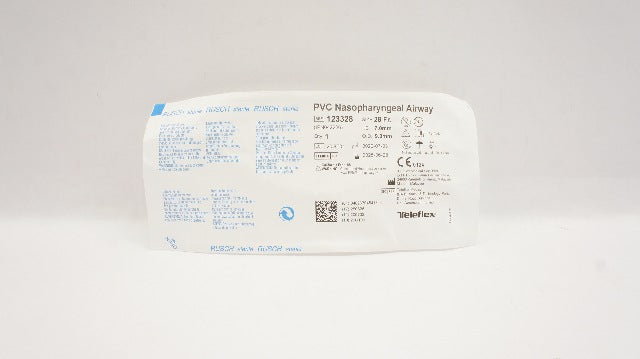 Teleflex 123328 Rusch PVC Nasopharyngeal Airway 28 Fr. 7.0mm I.D. x 9.3mm O.D.