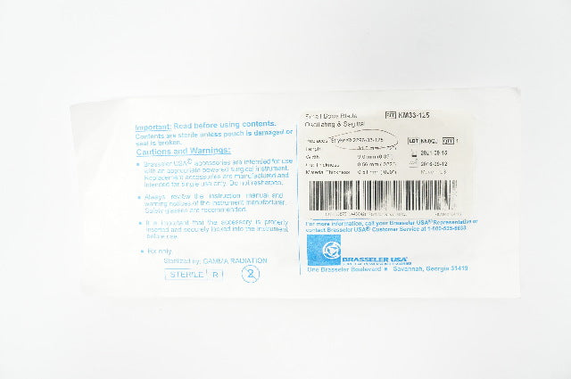 Brasseler KM33-125 Small Bone Blade Oscillating & Sagittal (x)