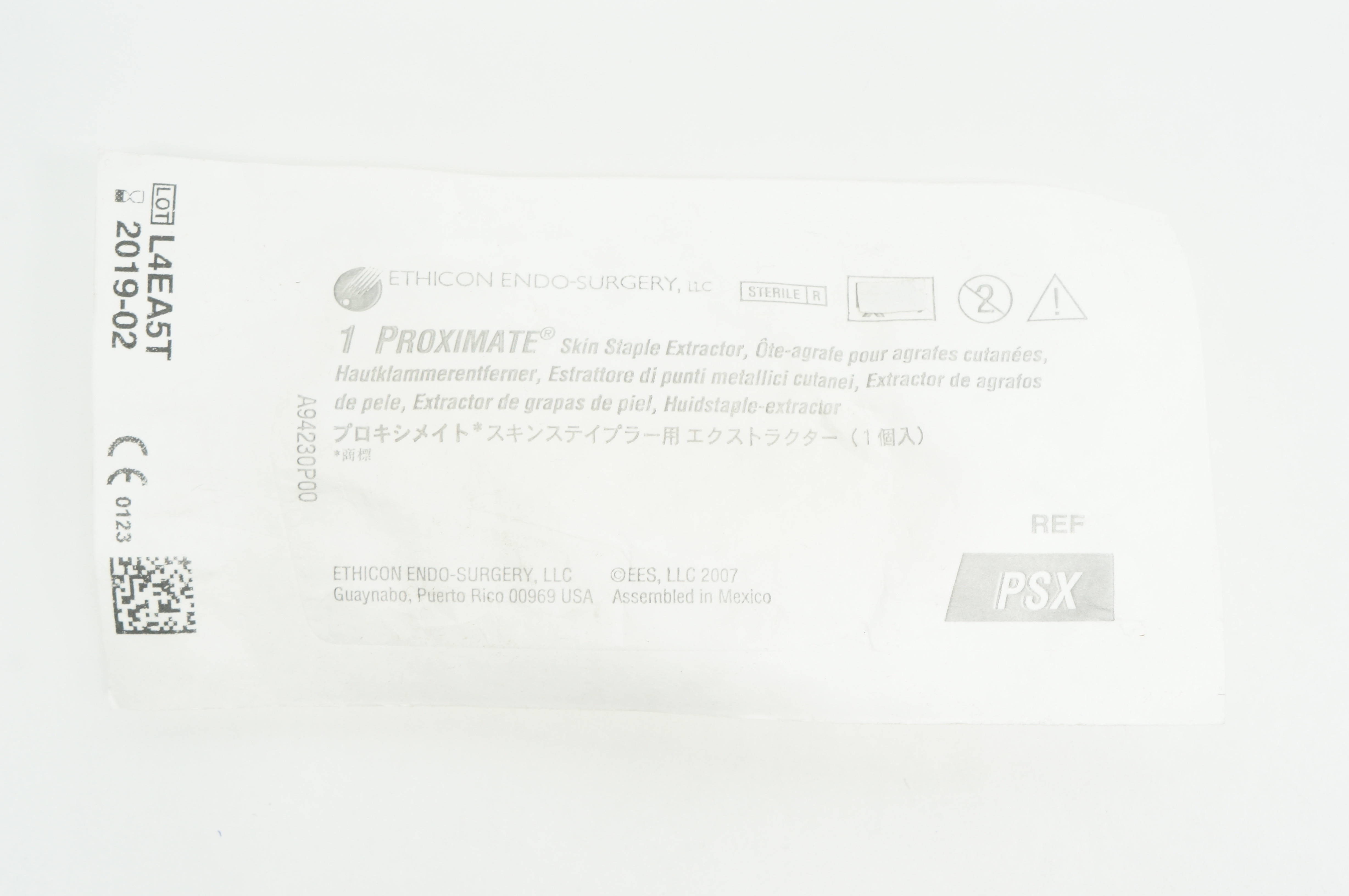 Ethicon PSX 1 Proximate Skin Staple Extractor (x)