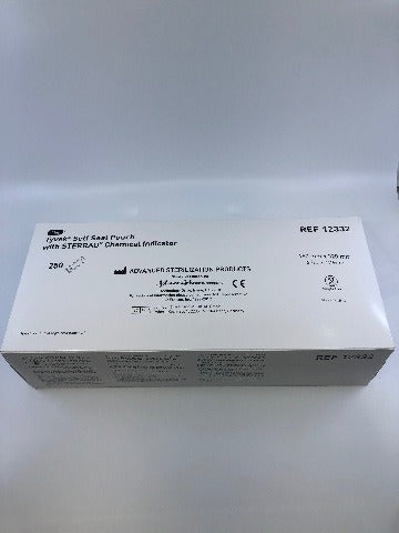ASP 12332 Tyvek Self Seal Pouch W/ STERRAD Chemical Indicator (X) ~ Box  of 250