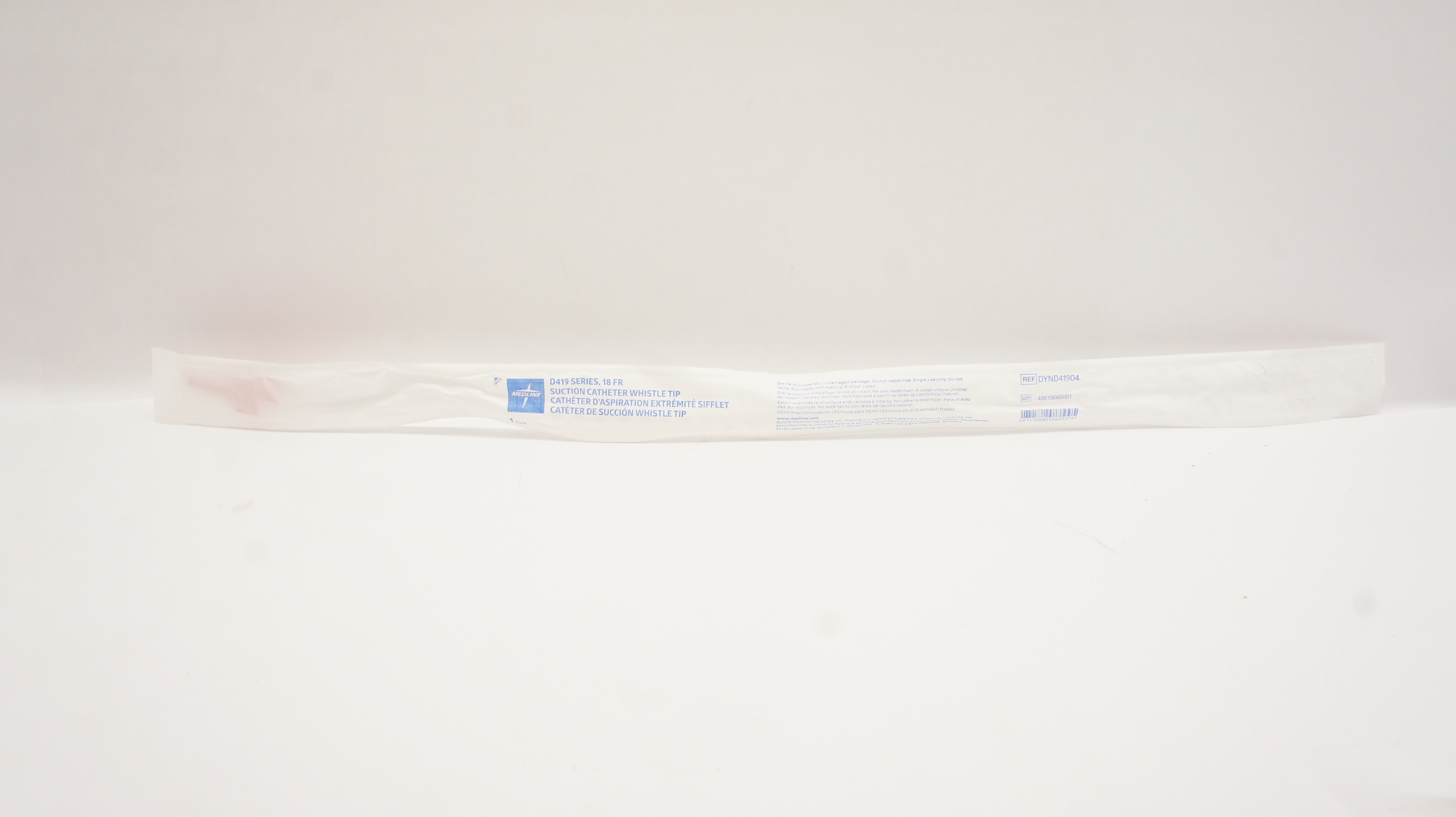 Medline DYND41904 D419 Series 18Fr Suction Cath. Whistle Tip