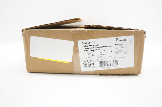Cardinal Health 11460-010T Infant Heel Warmer, Squeeze 4inch x 4inch -Box of 100