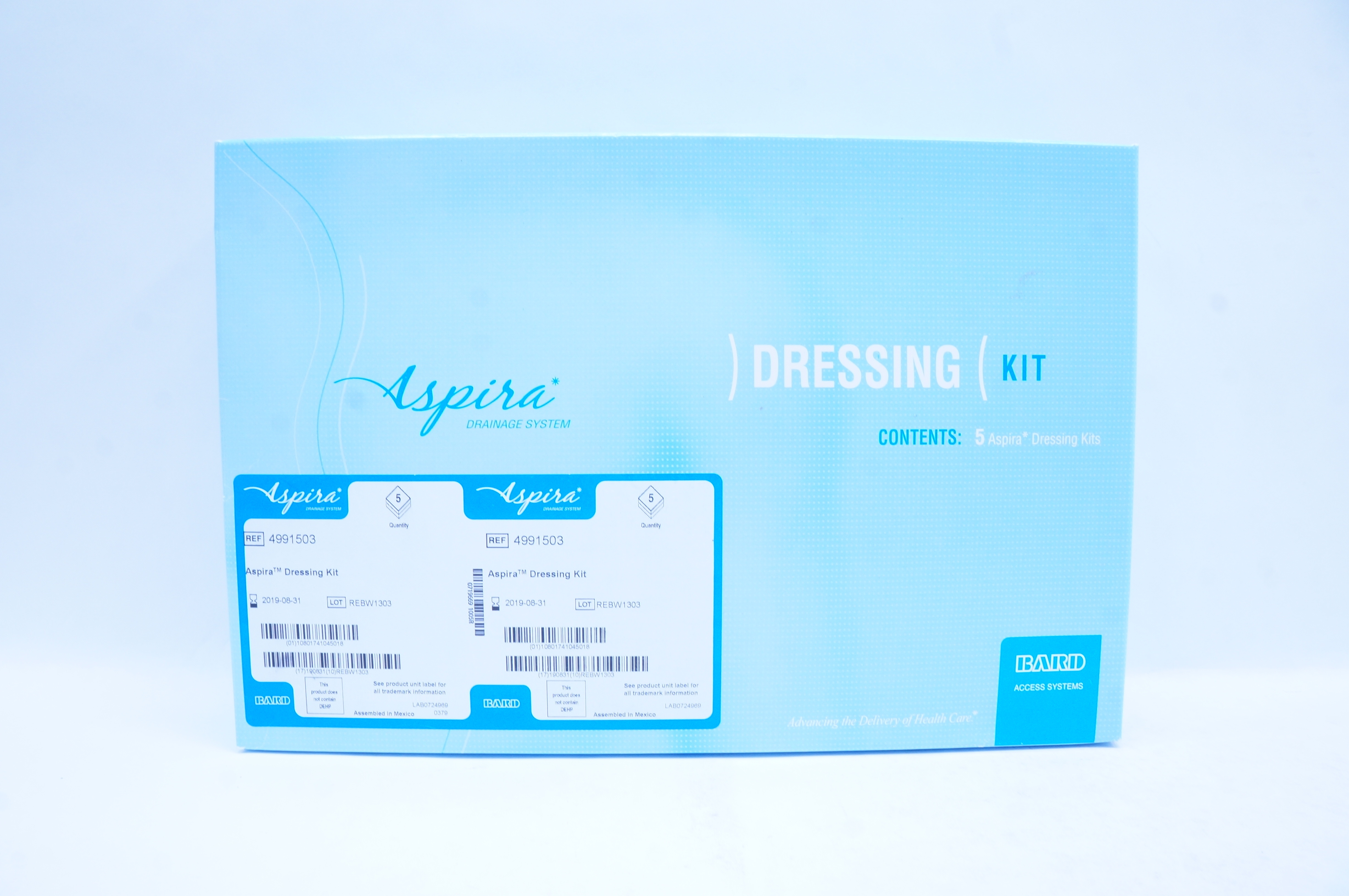 Bard 4991503 Aspira Dressing Kit (x) - Box of 5