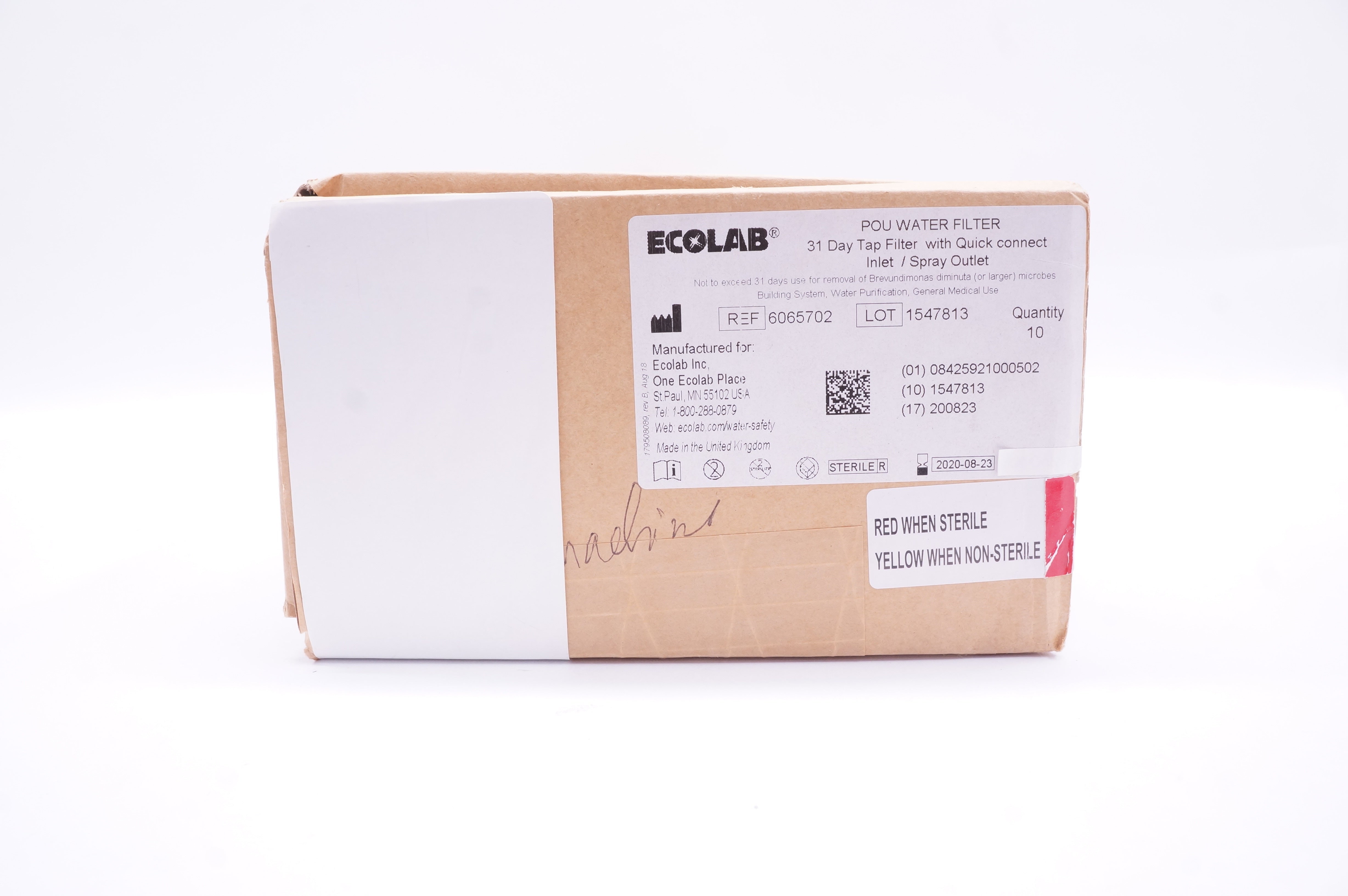 Ecolab 6065702 Pou Water Filter - Case of 10 (x)