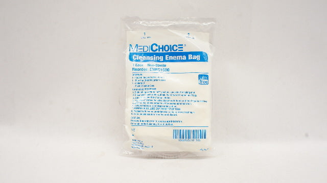 MediChoice ENBG1500 Cleansing Enema Bag 1500mL x 60inch Tube