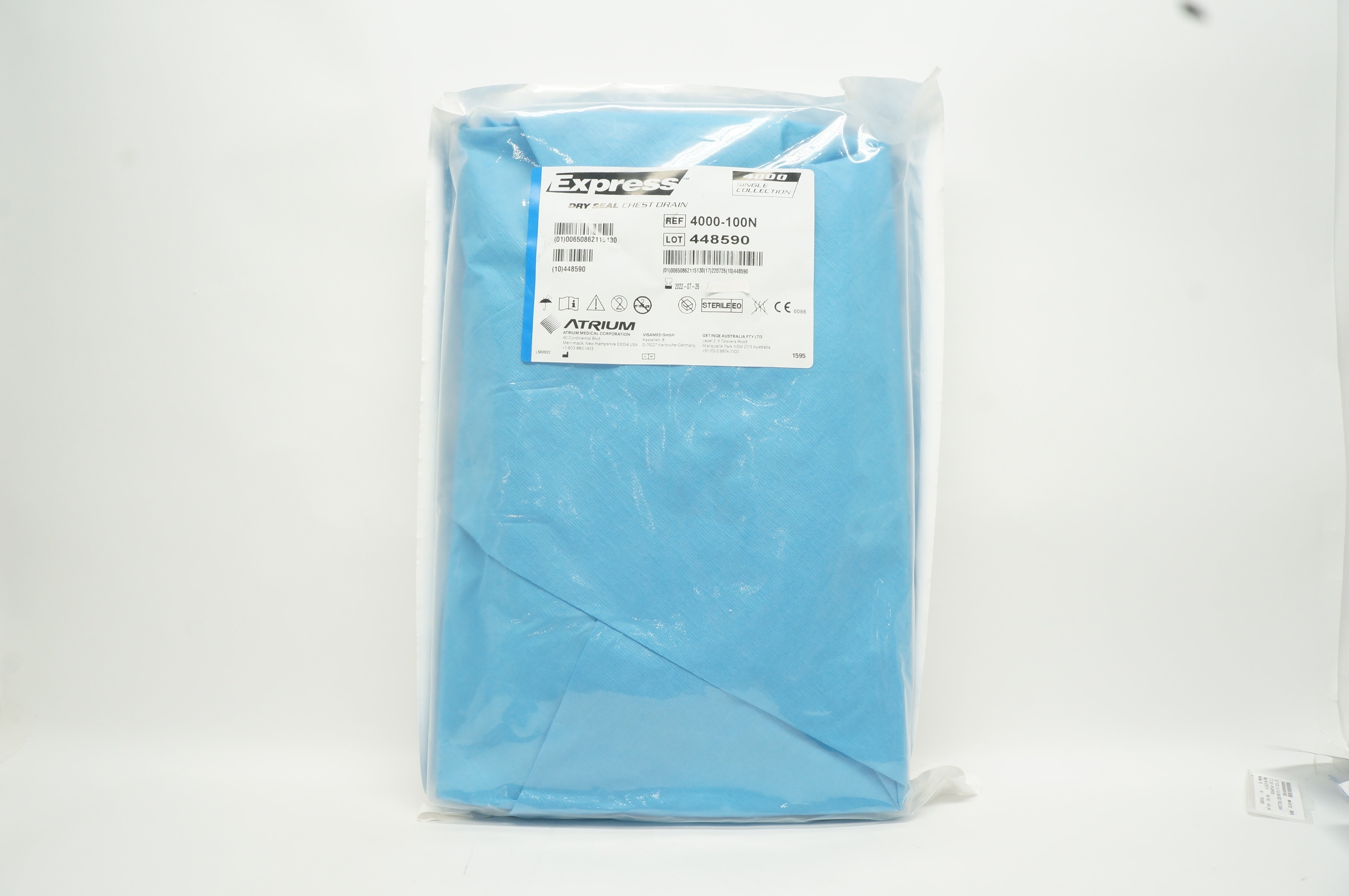 Atrium 4000-100N Express Dry Seal Chest Drain (x)