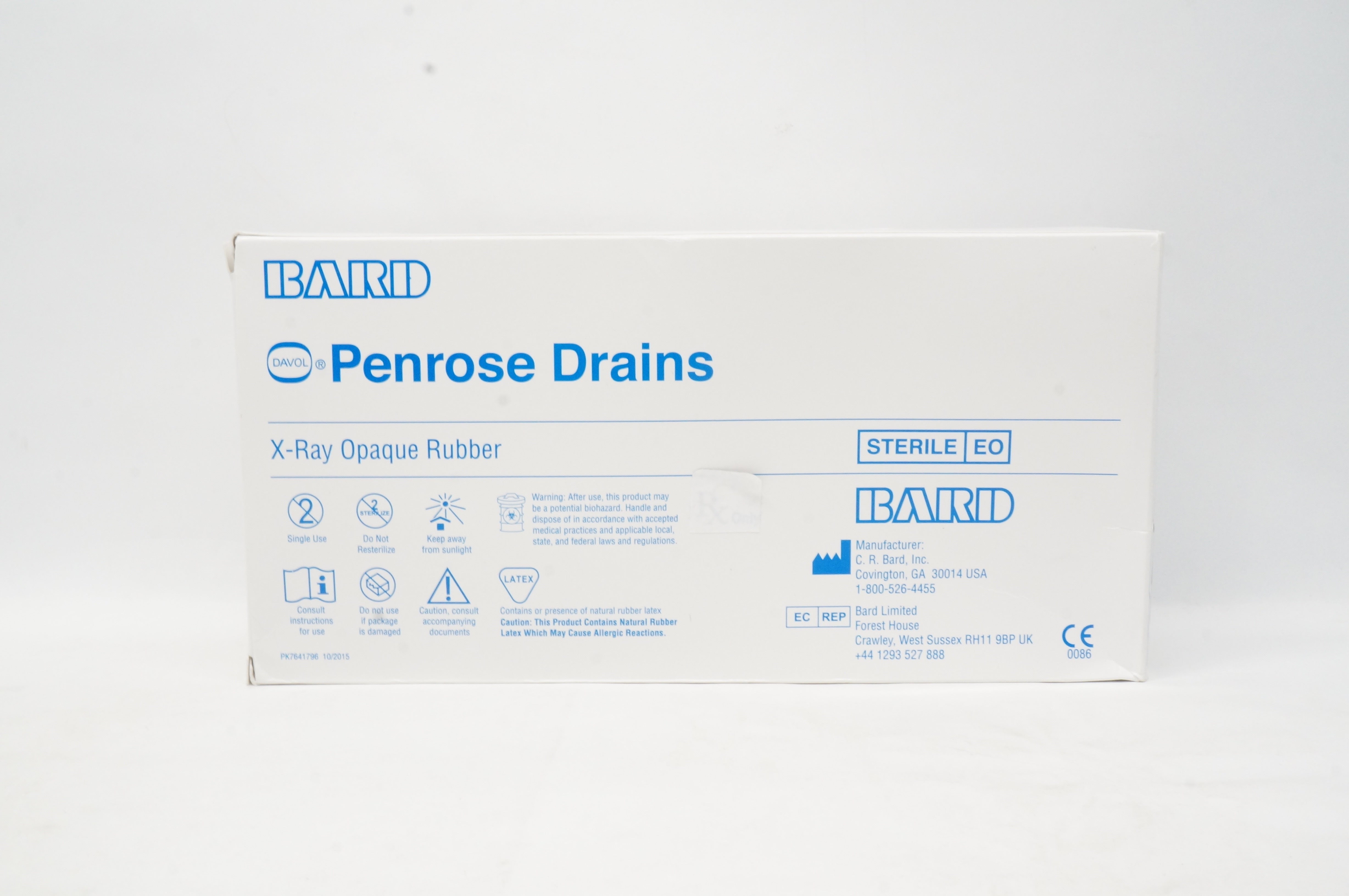 Bard 0918070 Davol Penrose Drain 18 x 1 inch (x)  - Box of 30
