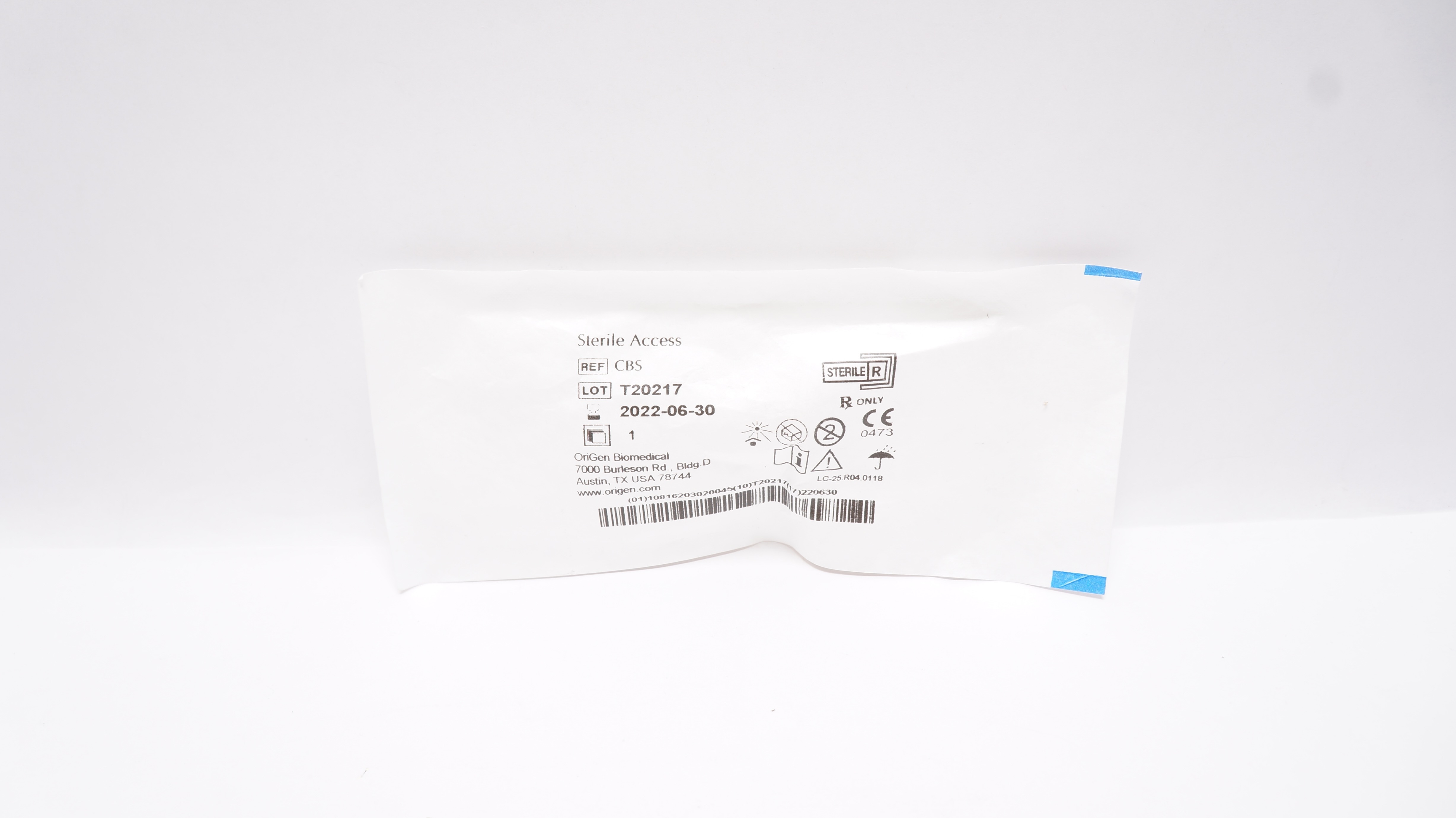 Origen Biomedical CBS Spike with Ndle.-free Valve (x)