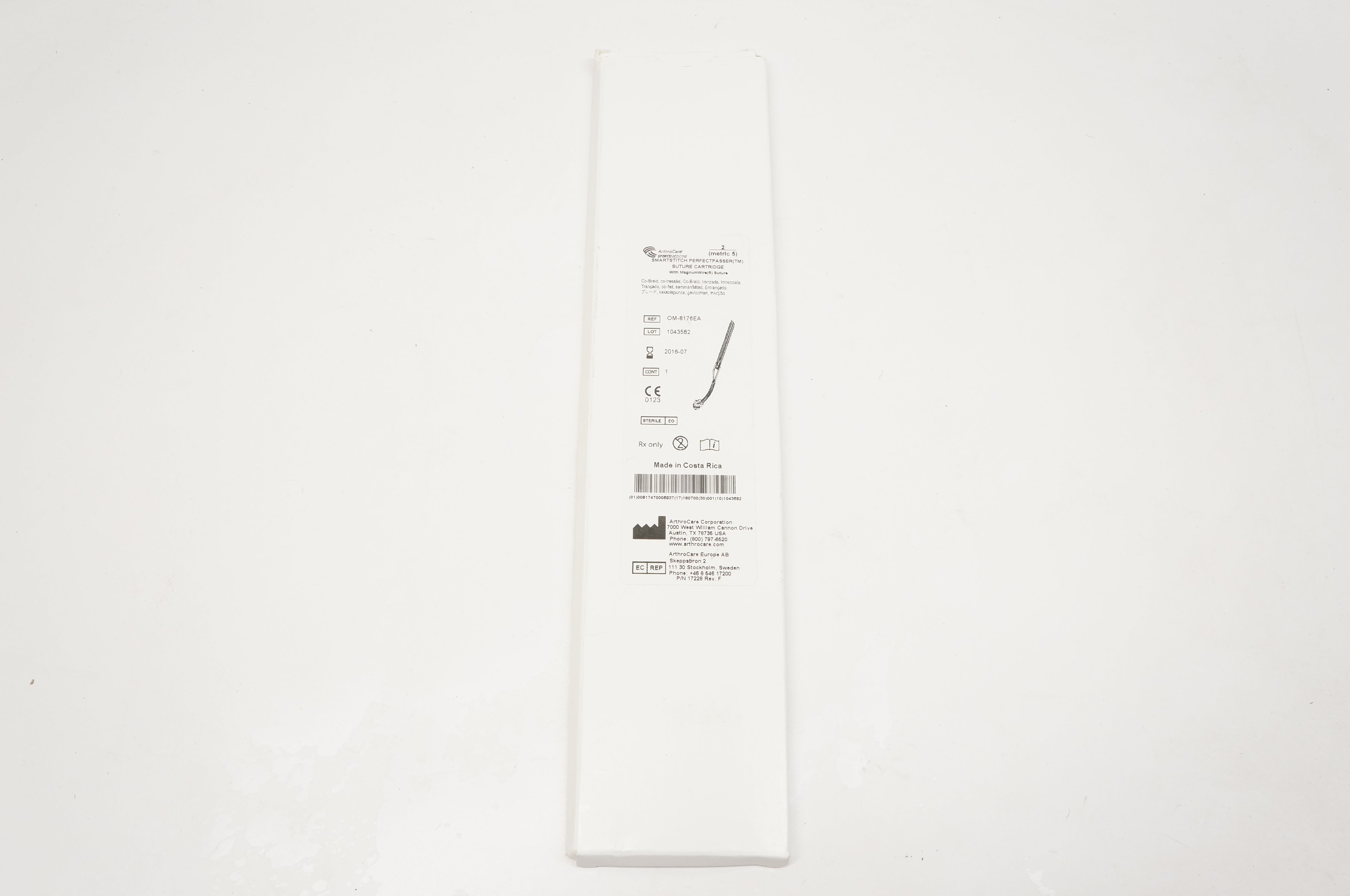 ArthroCare OM-8176EA Smartstitch Perfectpasser Stre Cartridge 2 (x)