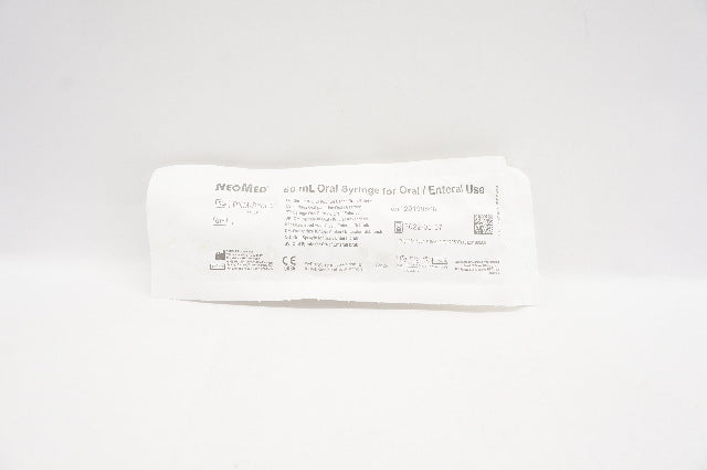 NeoMed PNM-S60EO 60ml Oral Syringe for Oral/Enteral Use