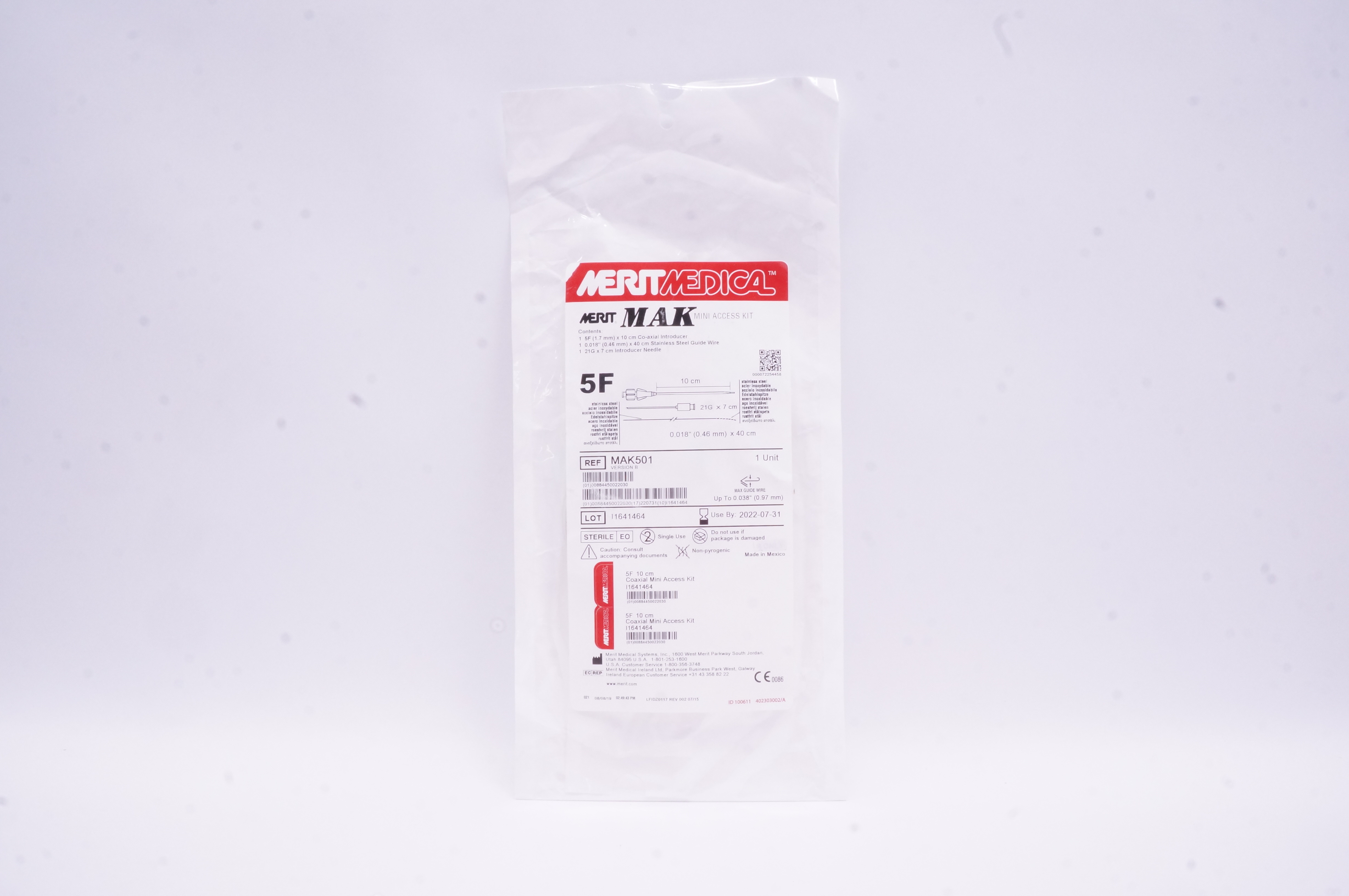 Merit Medical MAK501 Mini Access Kit 5F