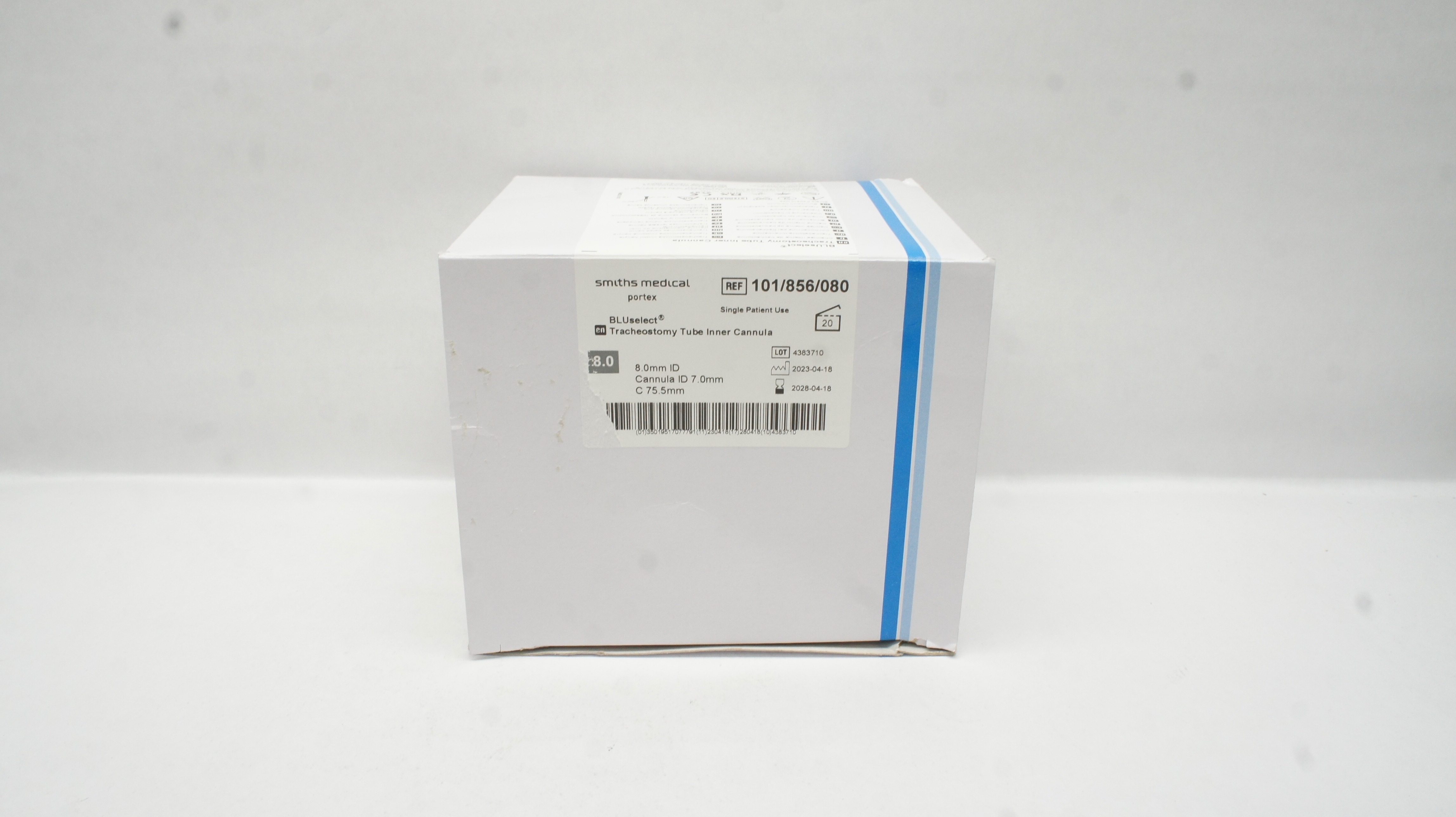 Smiths Medical 101/856/080 Portex Tracheostomy Tube Inner Canula 8.0 - Box of 20