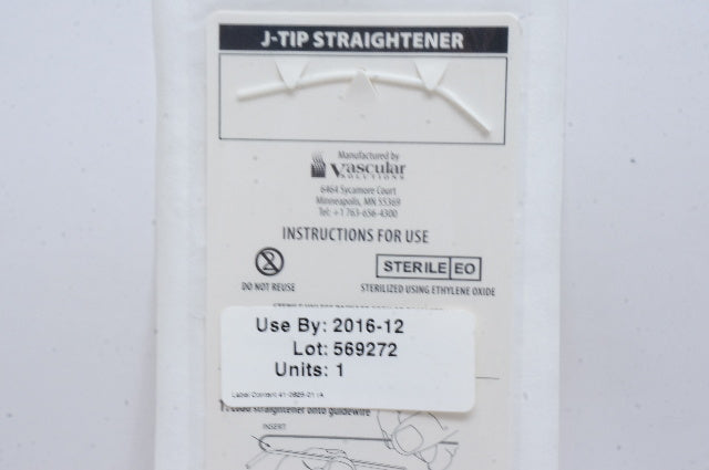 Vascular J-Tip Straightener (x)
