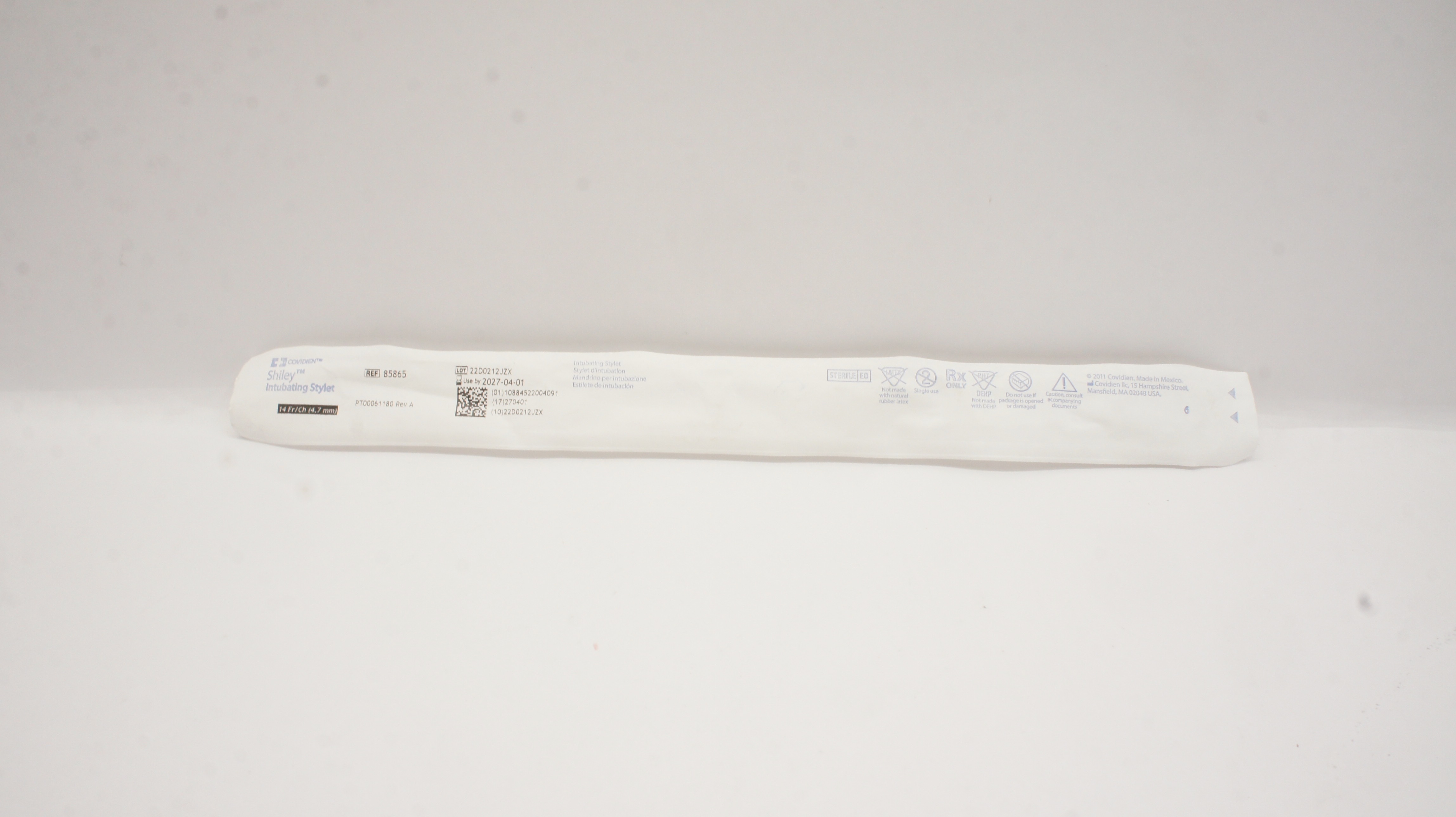Covidien 85865 Shiley Intubating Stylet 14Fr/Ch