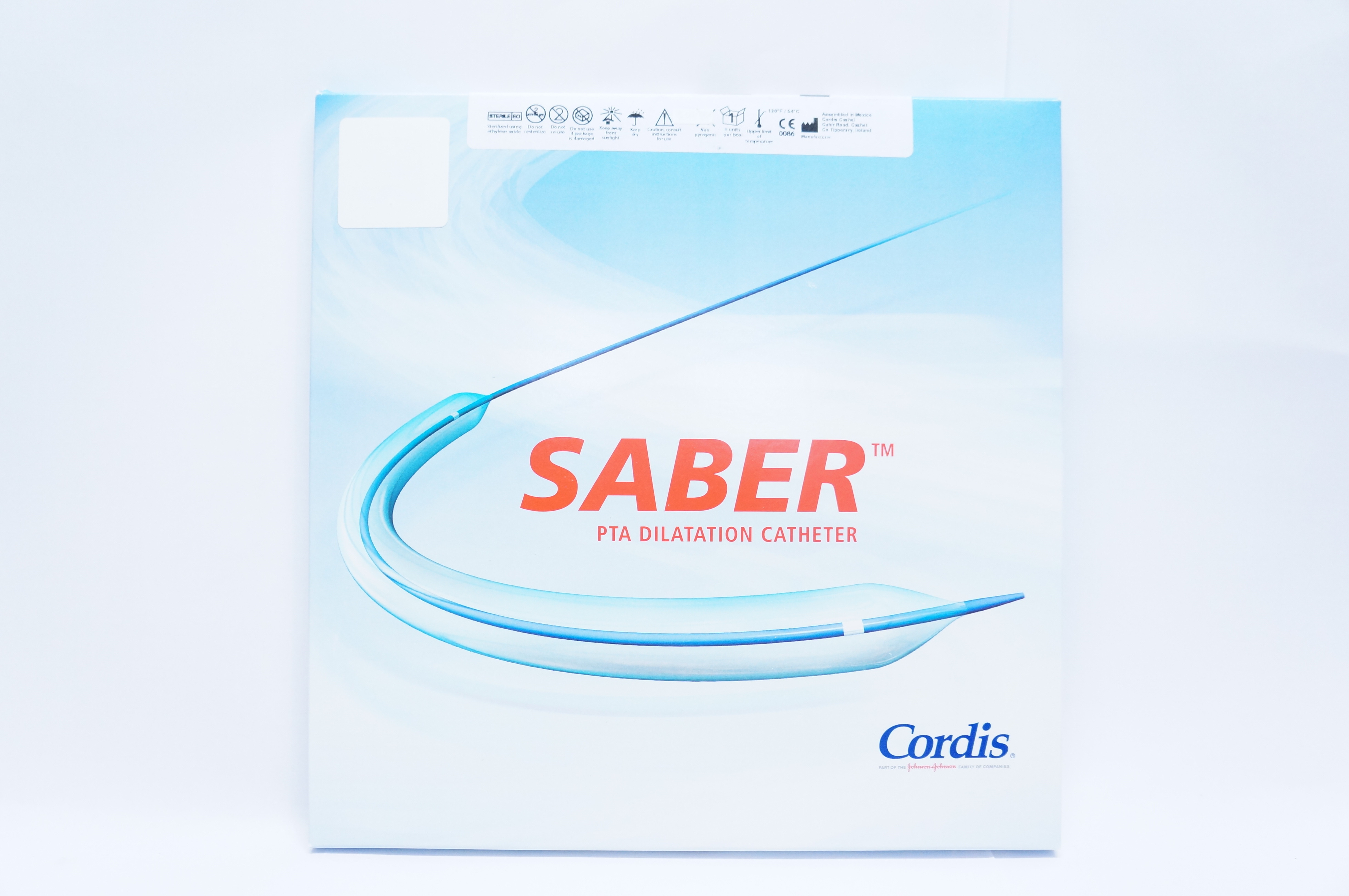Cordis 48003008X SABER PTA Dilatation Cath. 3.0mm x 8cm (x)