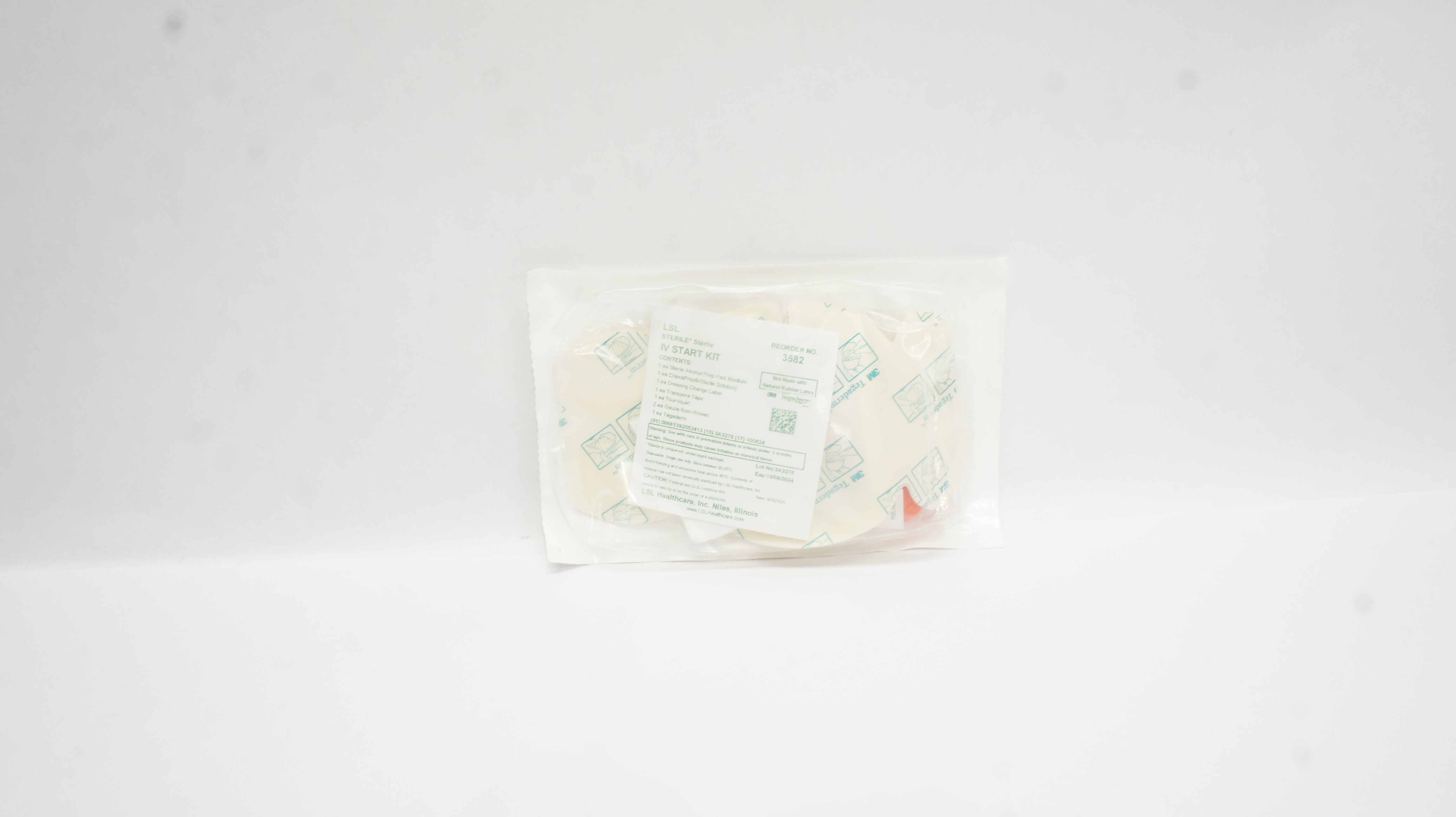 LSL Healthcare 3582 Tegaderm Sterile IV Start Kit