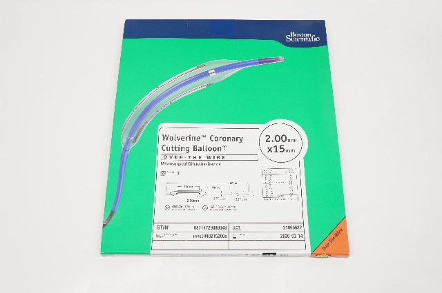 Boston Scientific 3940215200 Wolverine Coronary Cutting Balloon 2.00mm x 15mm(x)